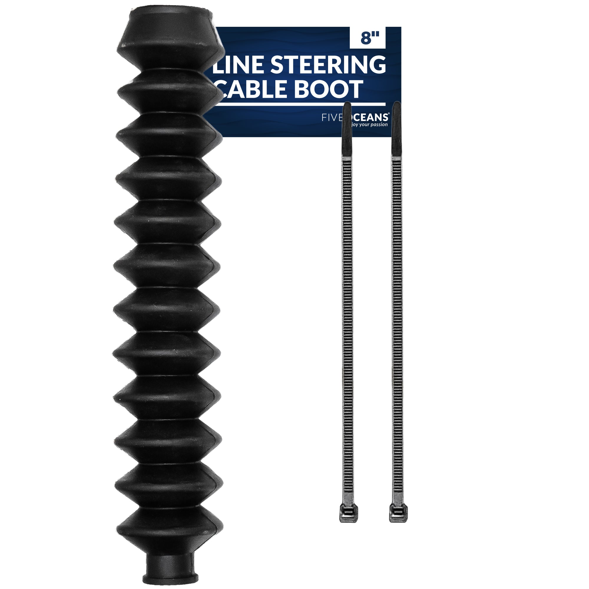 Line Steering Cable Boot, 8" - FO2045