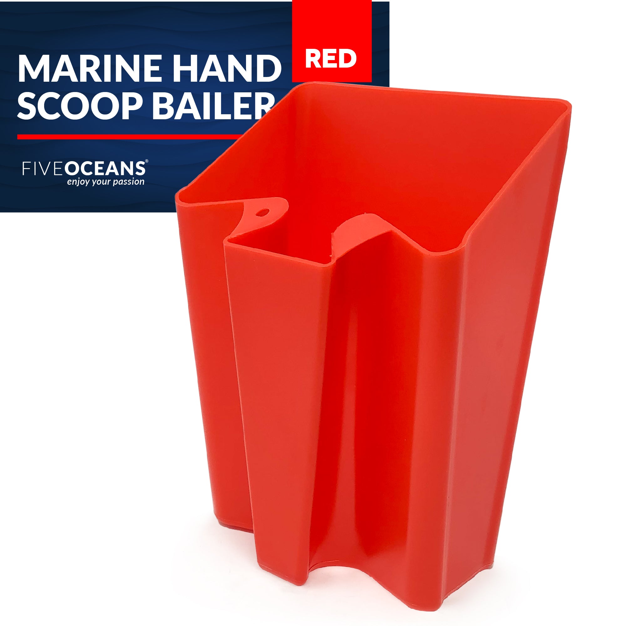 Hand Scoop Bailer, Red - FO2149