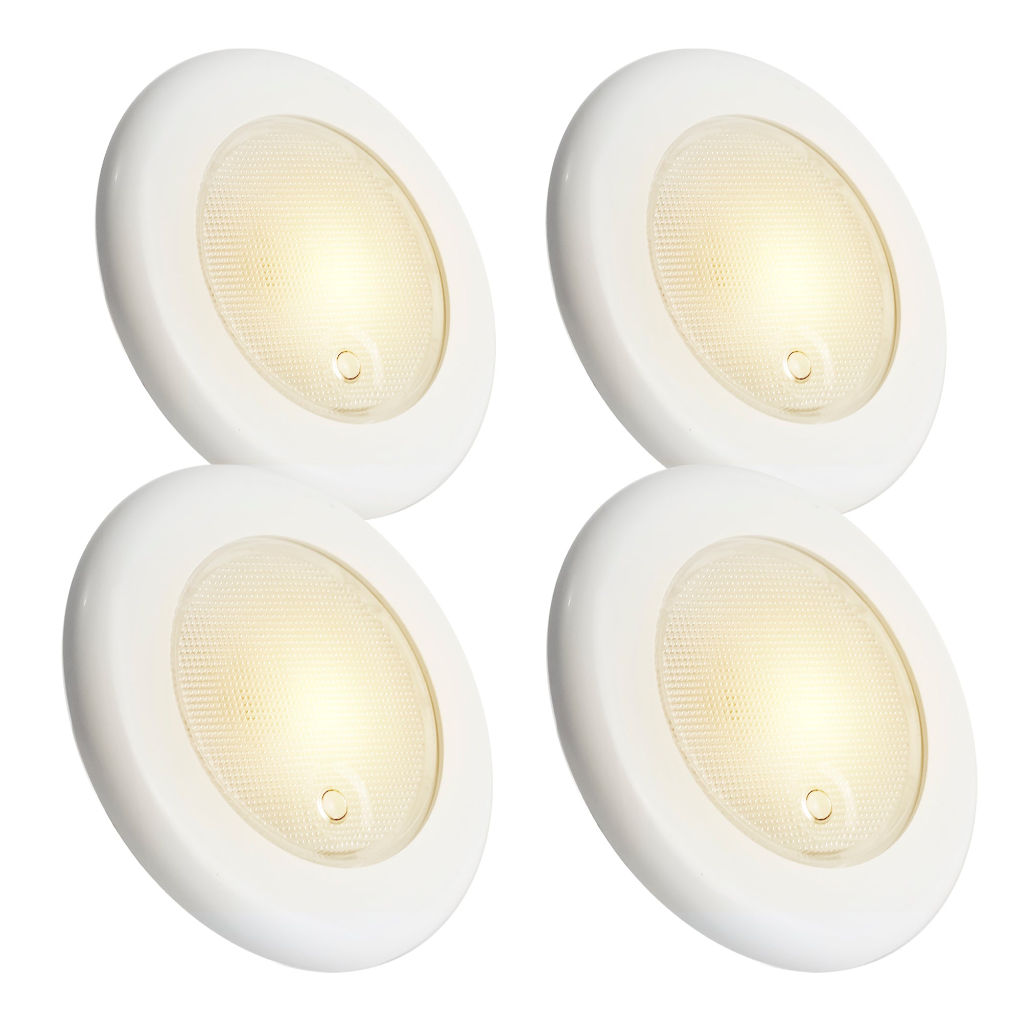White Tap Touch On/Off Ceiling Light 4-Pack - FO2198-M4