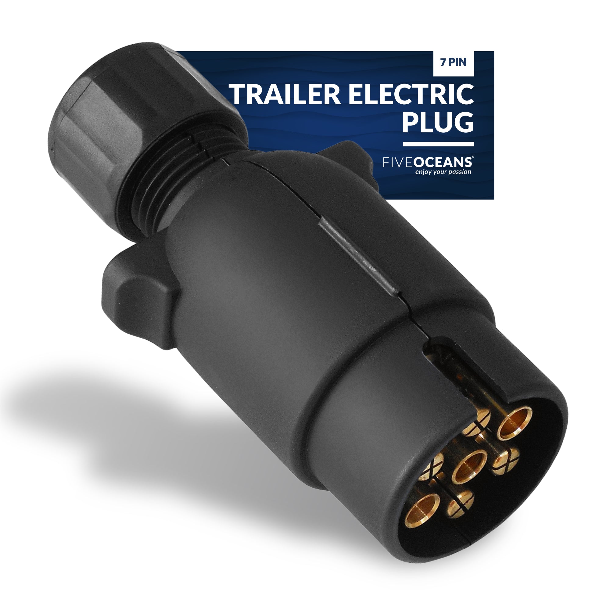 Trailer Electric Plug Adapter, 7 Pin - FO2354