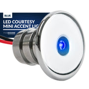 LED Courtesy Mini Accent Light, Blue - FO2445 - Five Oceans