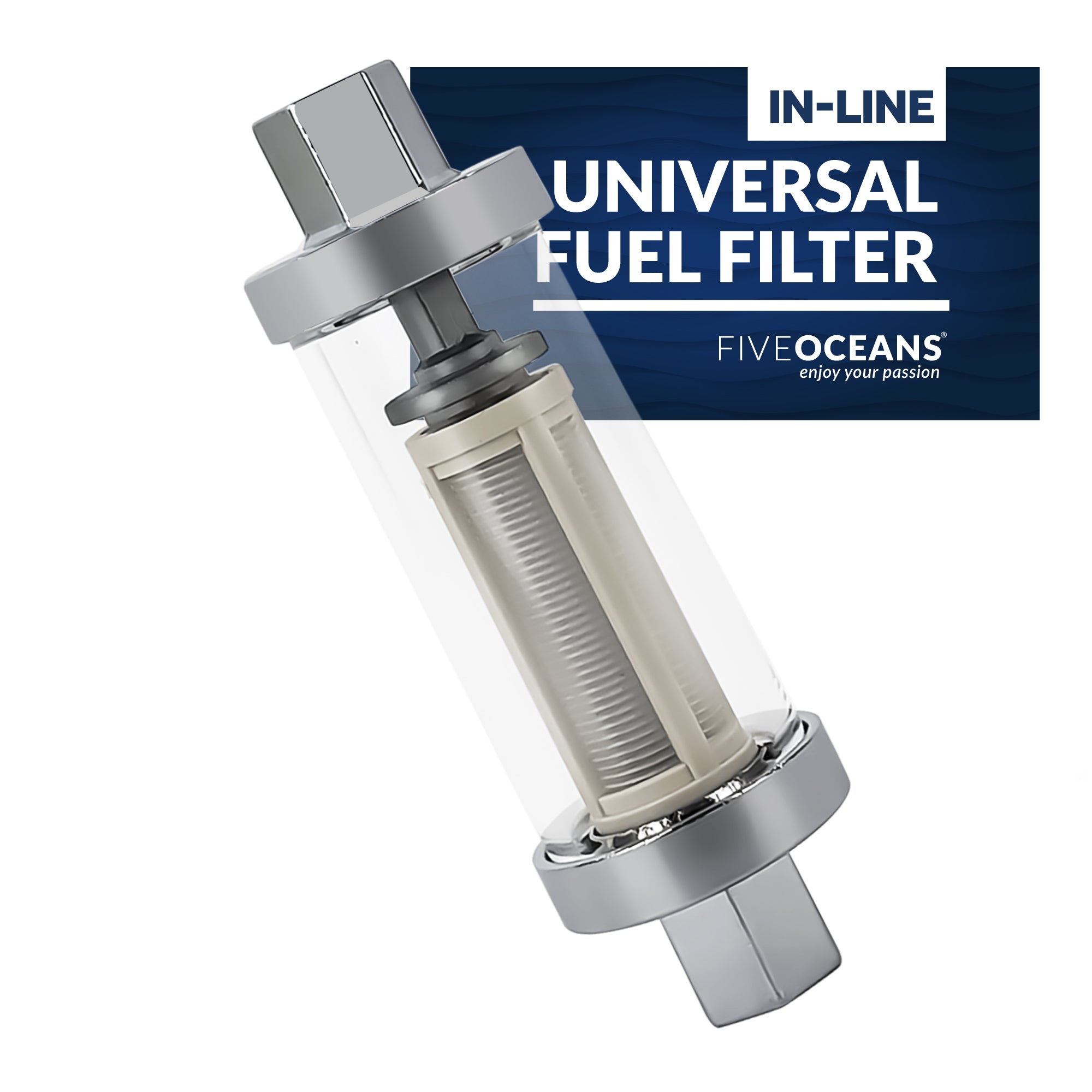 In-Line Universal Fuel Filter - FO2637