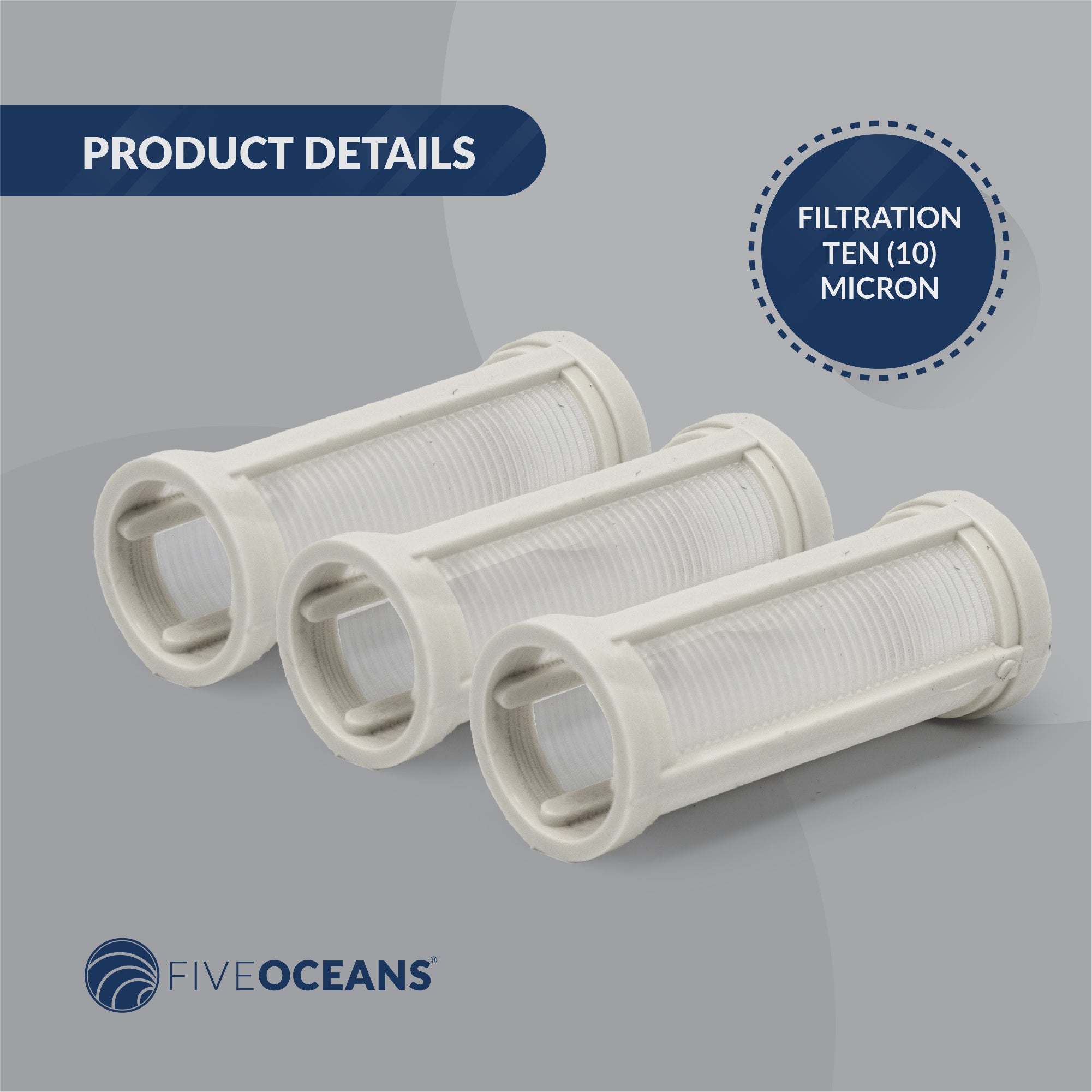 Replacement Filters Cartridges for In-Line Universal Fuel Filter - FO2638