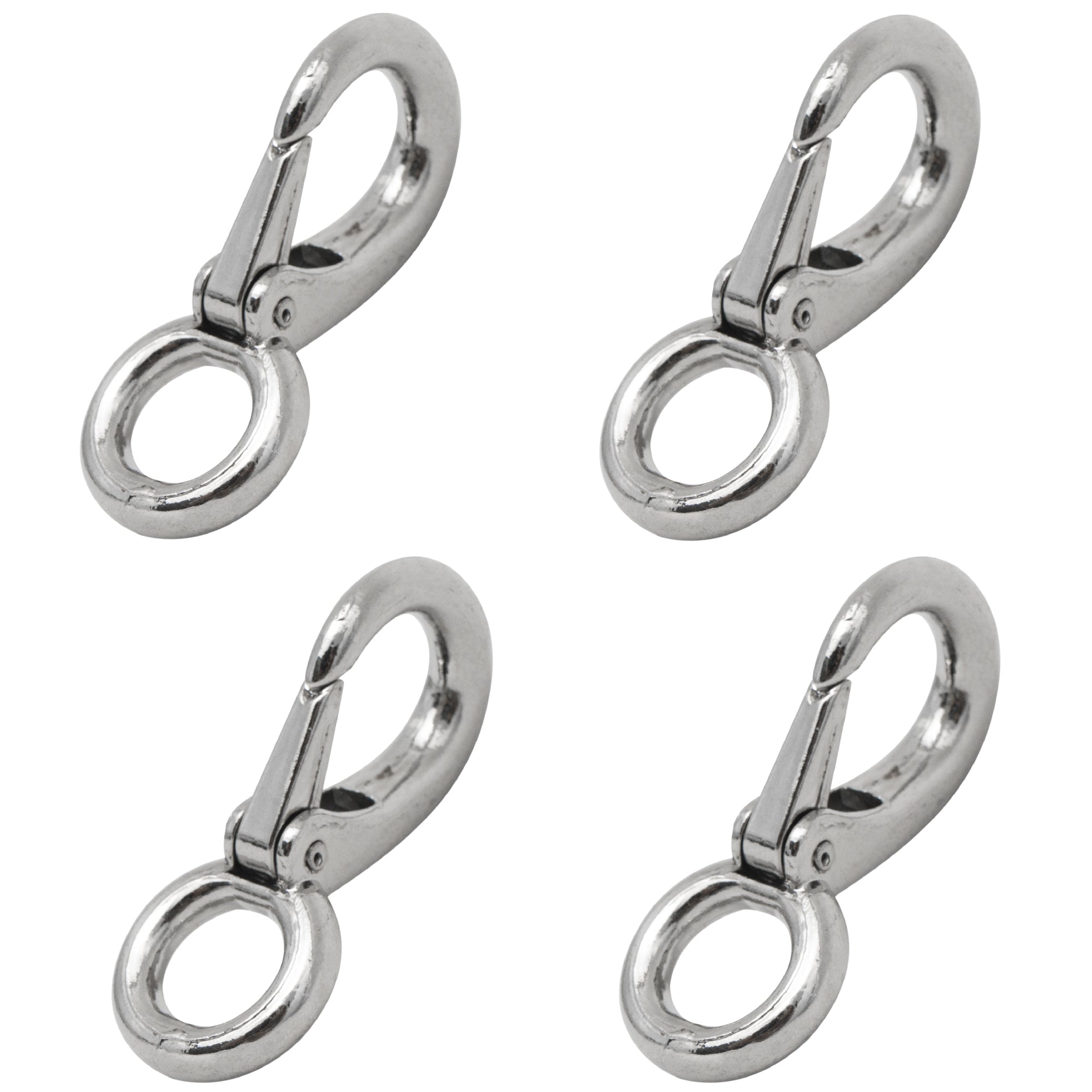 Swivel Eye Bolt Snap Hook, 4-Pack - FO2722-M4 - Five Oceans