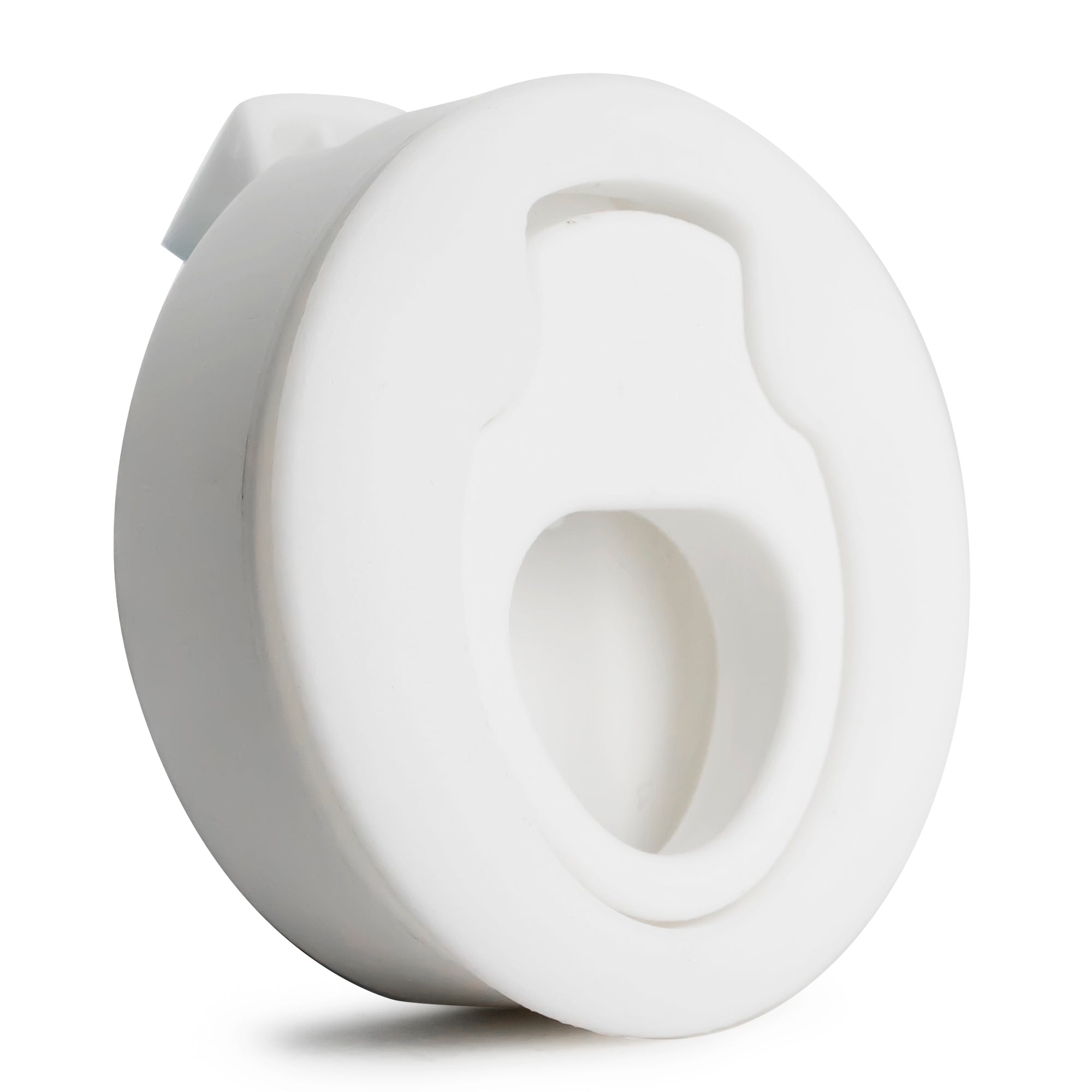 Flush Pull Slam Latch Door, 2" White - FO2864 - Five Oceans