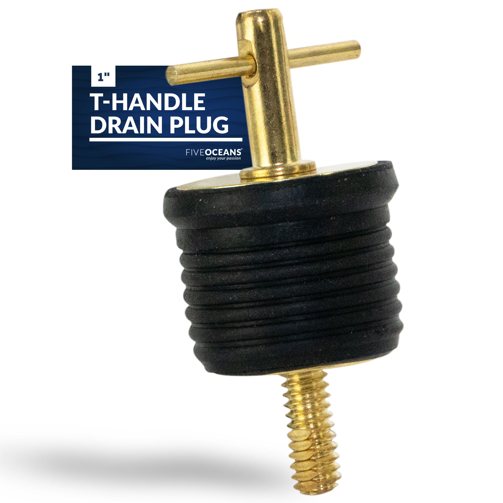T-Handle Drain Plug for 1" Diameter Drains - FO2882