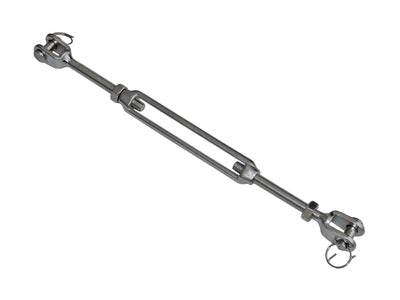 Stainless Steel 6mm Open Body Turnbuckle (JIS) Jaw/jaw - FO-2947 - Five Oceans