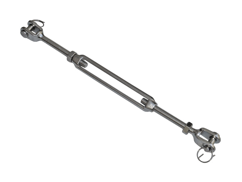 Stainless Steel 6mm Open Body Turnbuckle (JIS) Jaw/jaw - FO-2947 - Five Oceans