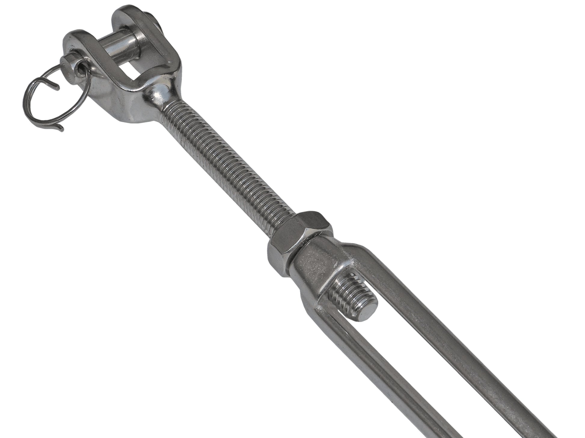 Stainless Steel 6mm Open Body Turnbuckle (JIS) Jaw/jaw - FO-2947 - Five Oceans