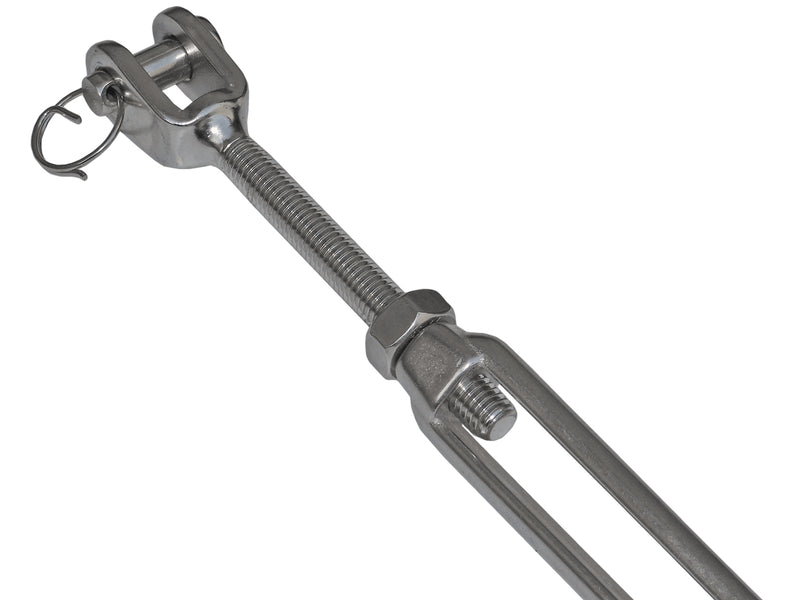 Stainless Steel 6mm Open Body Turnbuckle (JIS) Jaw/jaw - FO-2947 - Five Oceans