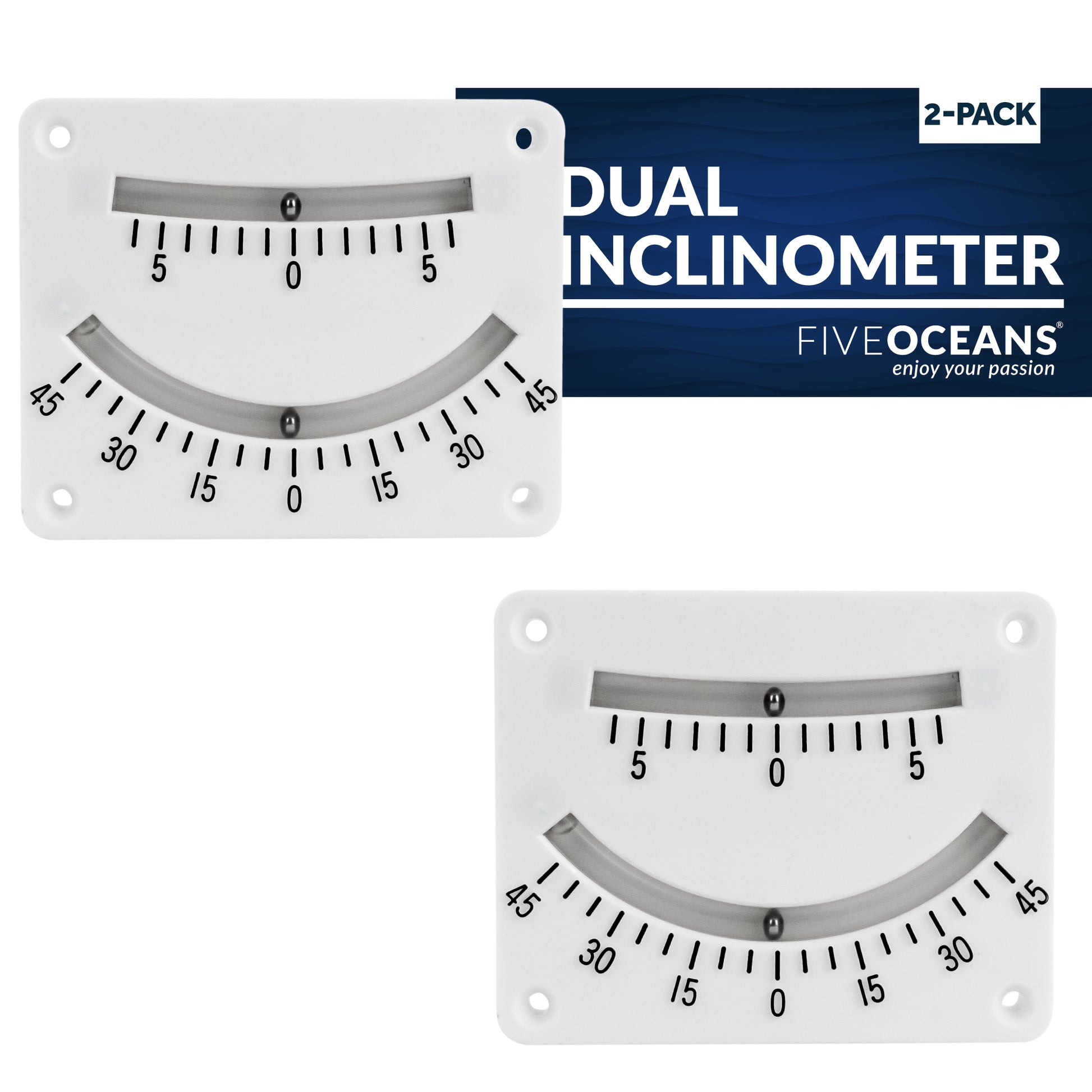 Dual Inclinometer, 2-Pack - FO3037-M2 - Five Oceans