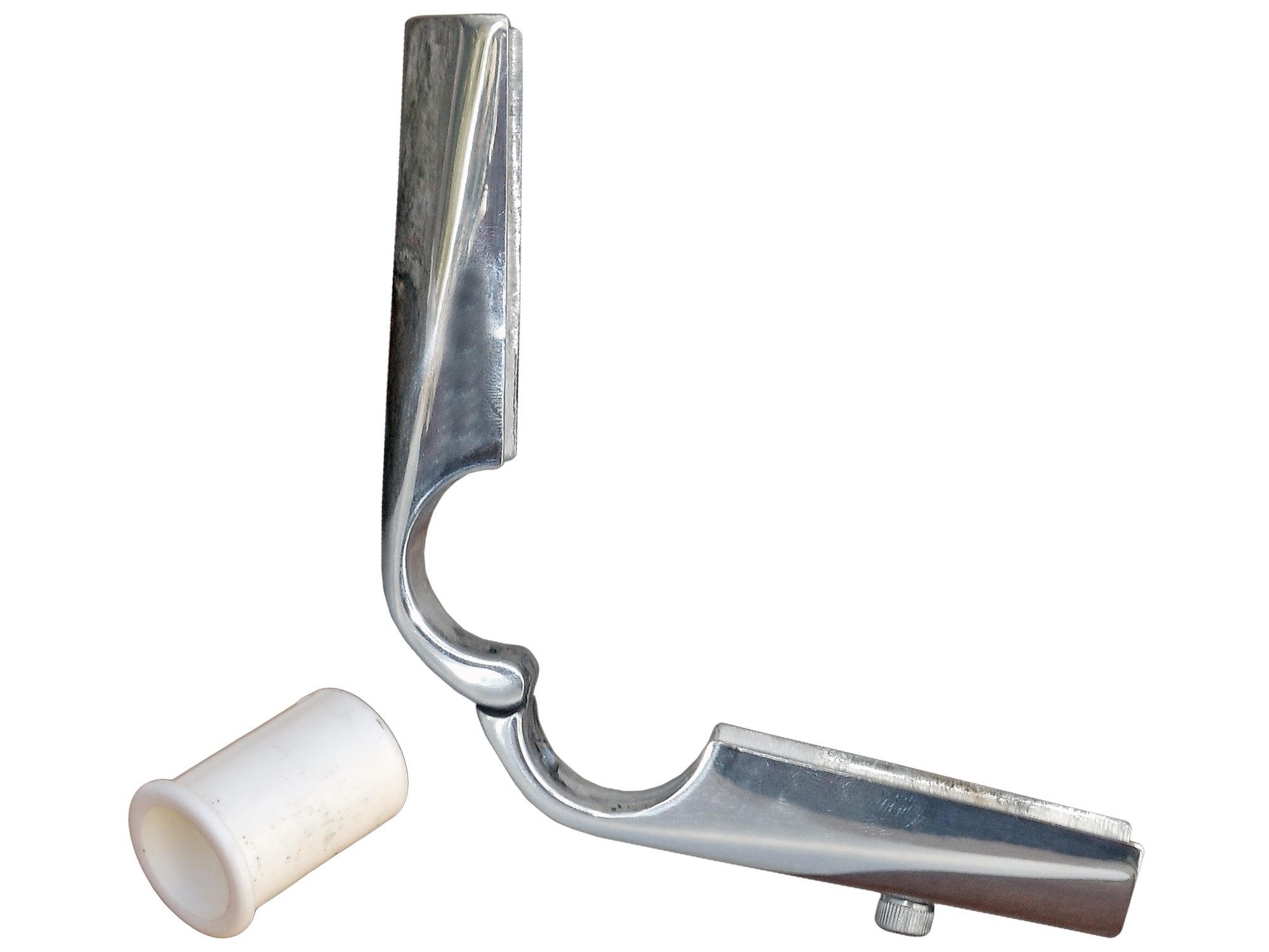 Flag Pole Socket Rail Mount 7/8 ", Stainless Steel - FO3126