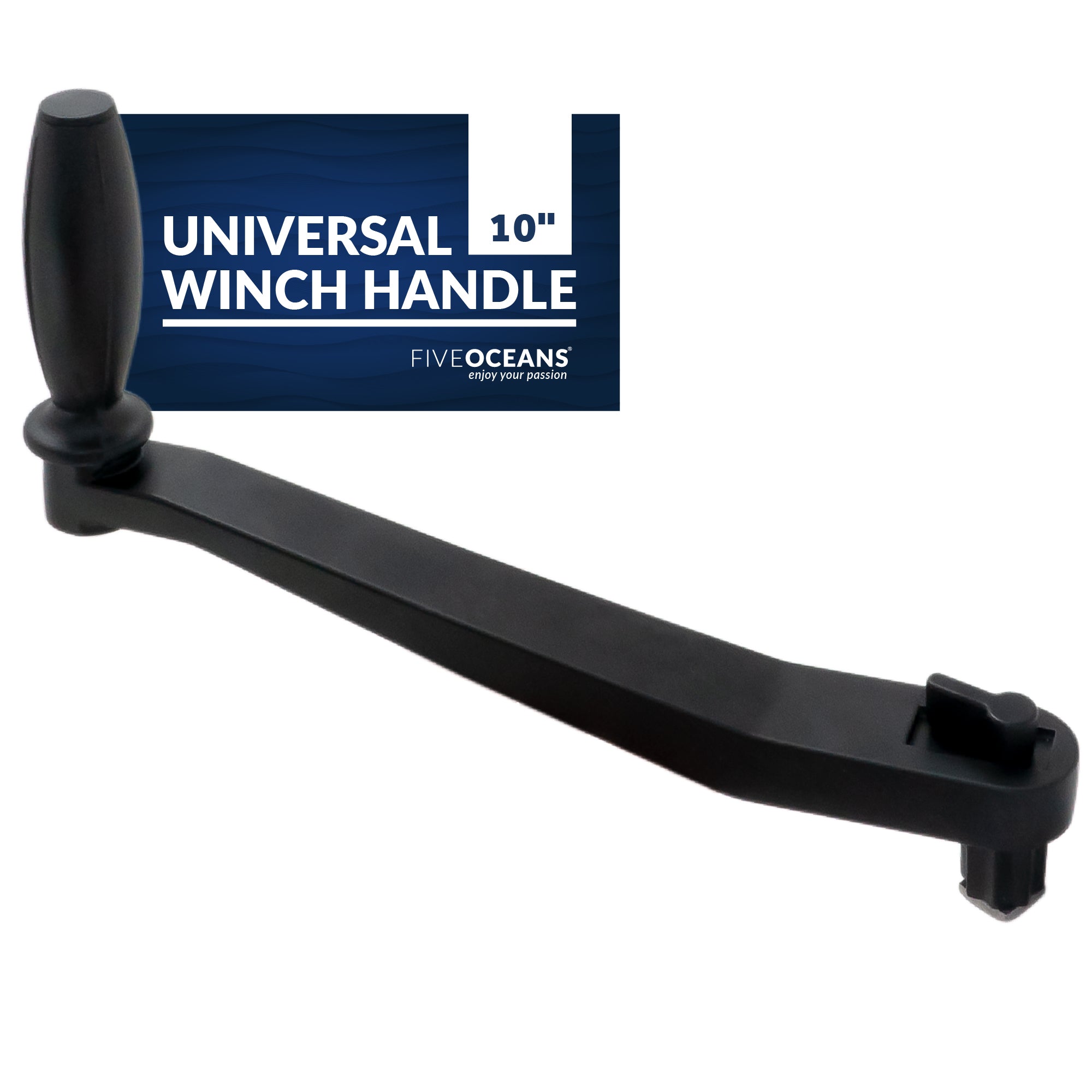 Universal Lock-in Style Winch Handle 10" - FO3514