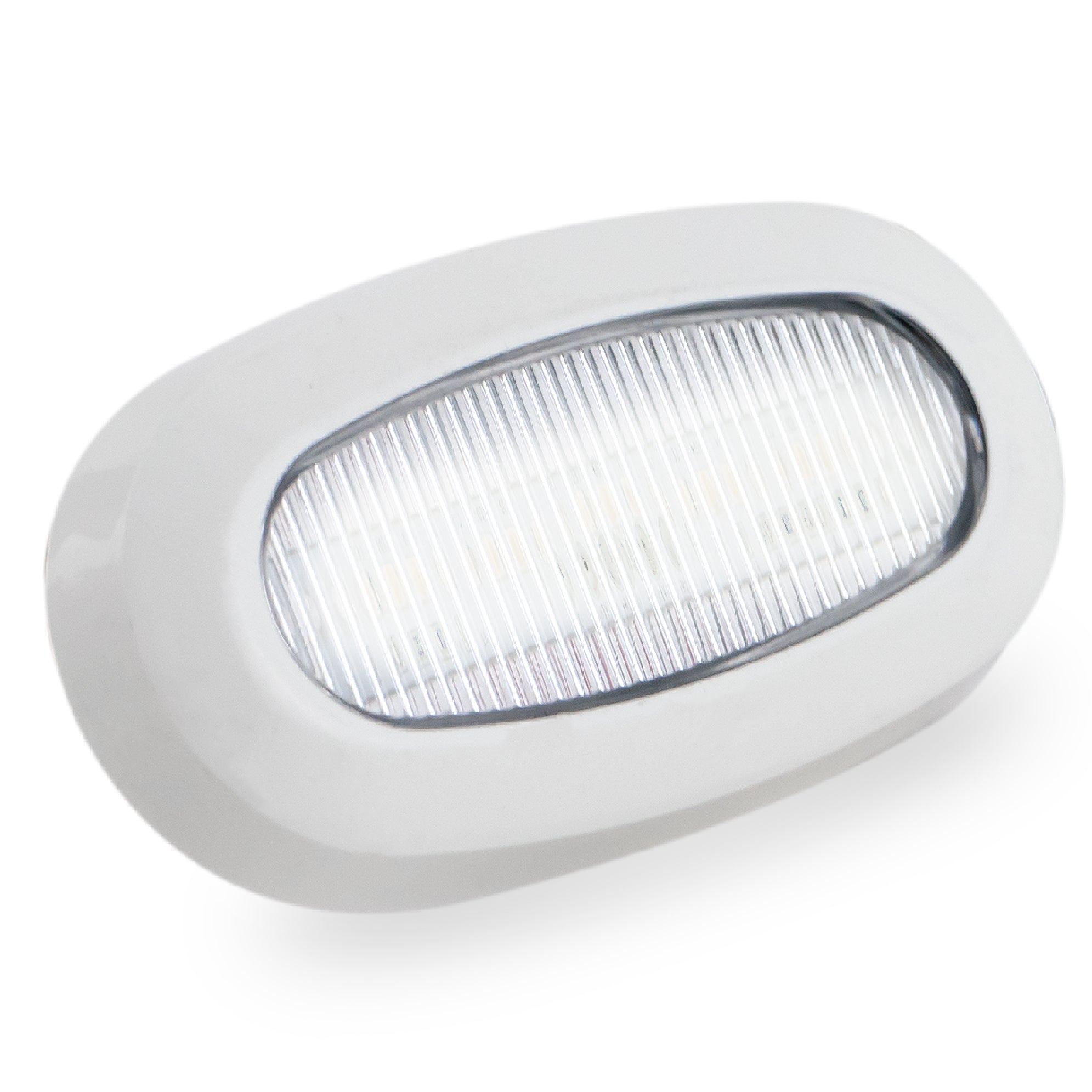 LED Courtesy Accent Light, White Oblong, Cool White - FO3672