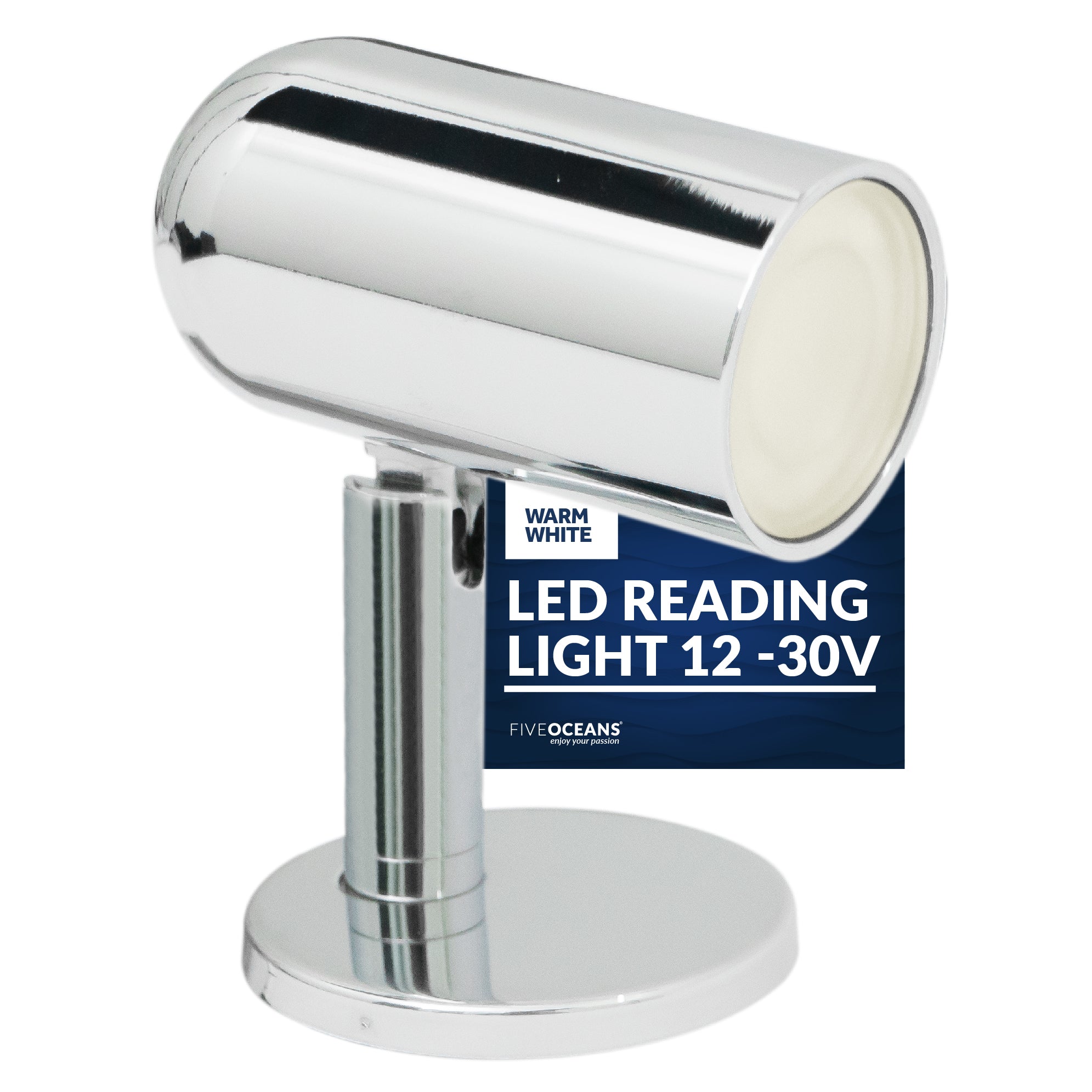 LED Reading Light, 12-30V, Warm White - FO3733