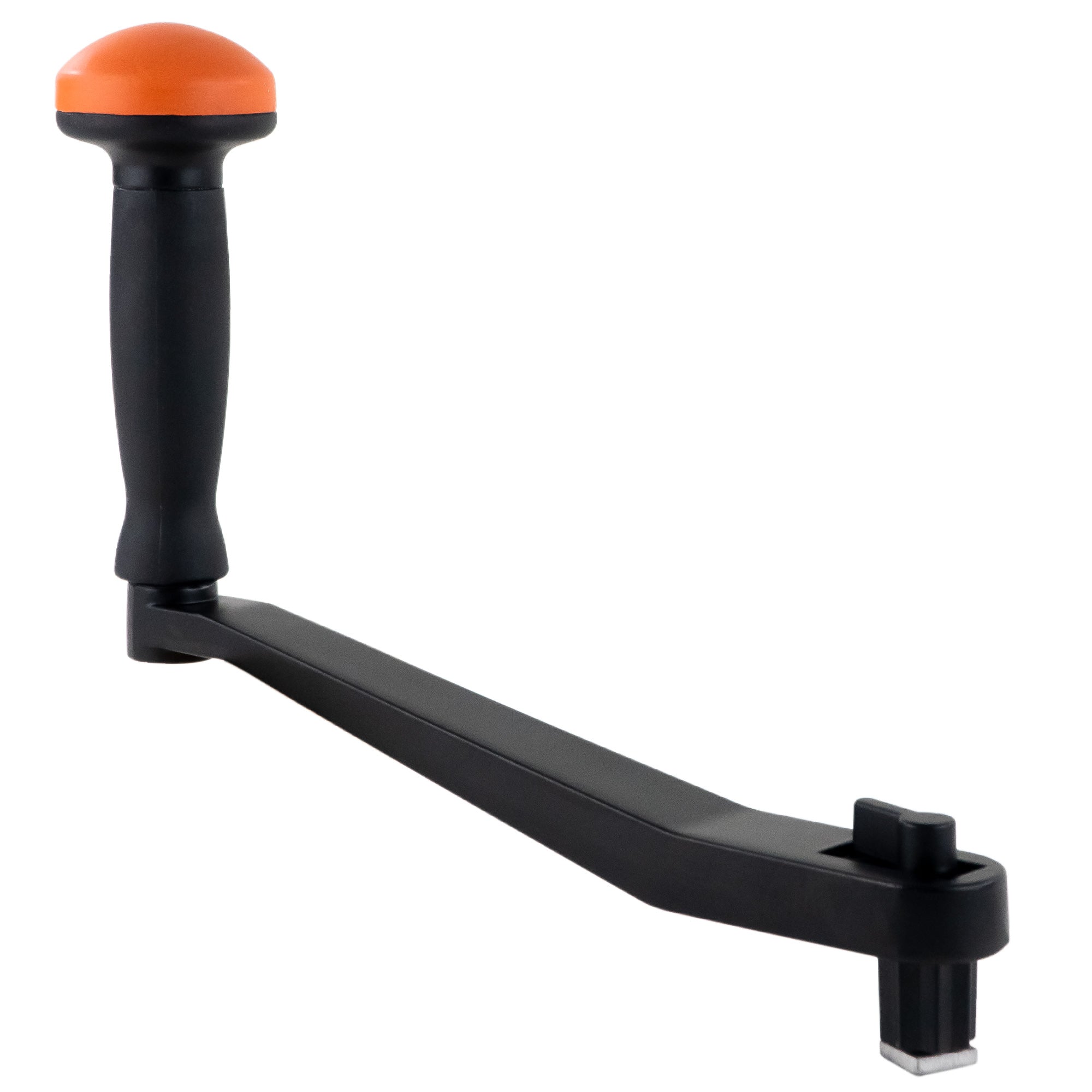 Universal Lock-in Style Winch Handle, 10" Black/Orange  - FO3743