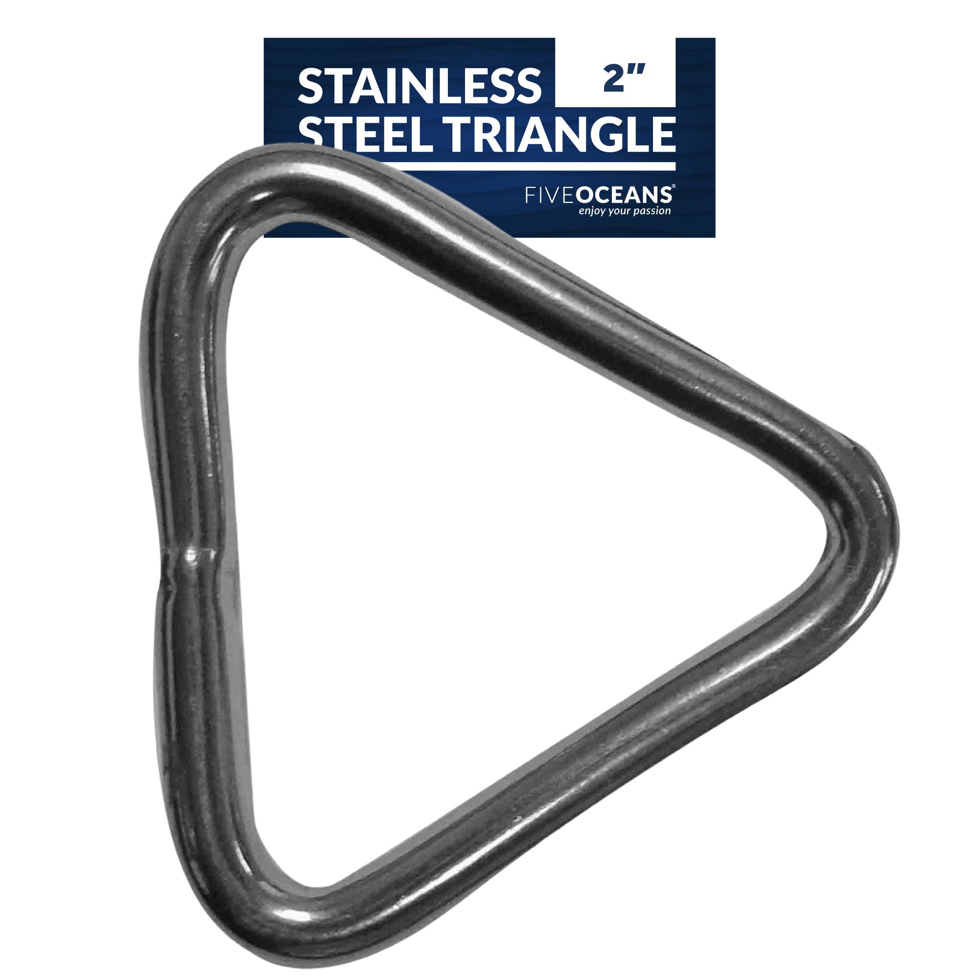 Stainless Steel Triangle, 1/4" x 2" - FO3808
