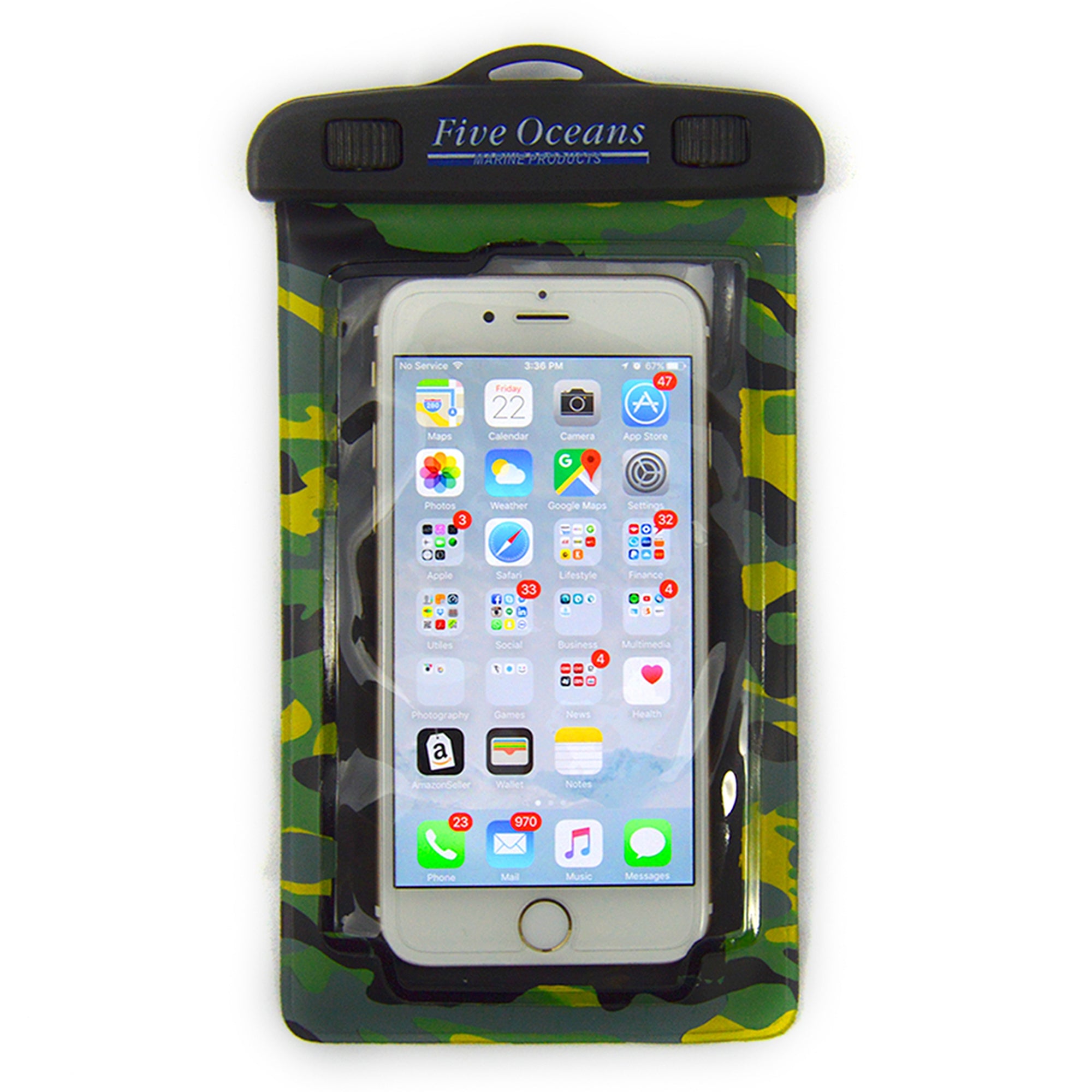 Waterproof Phone Case, Camo - FO3825