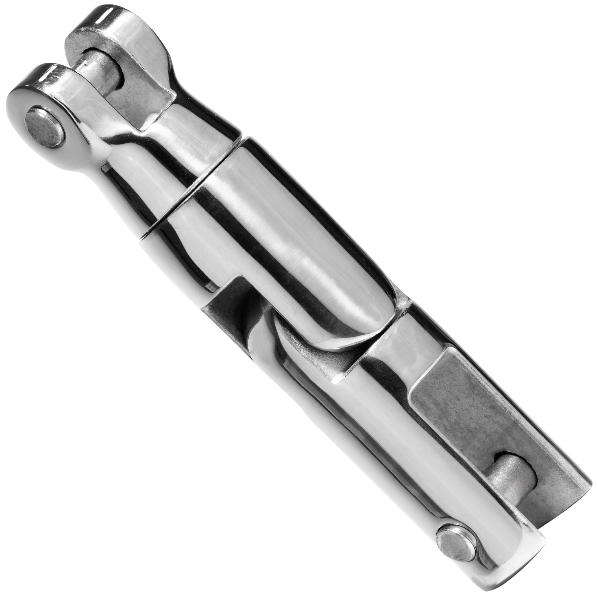 Multi-directional Anchor Double Swivel Connector, Up to 1/2 in. Chain, AISI316 Stainless Steel FO-385