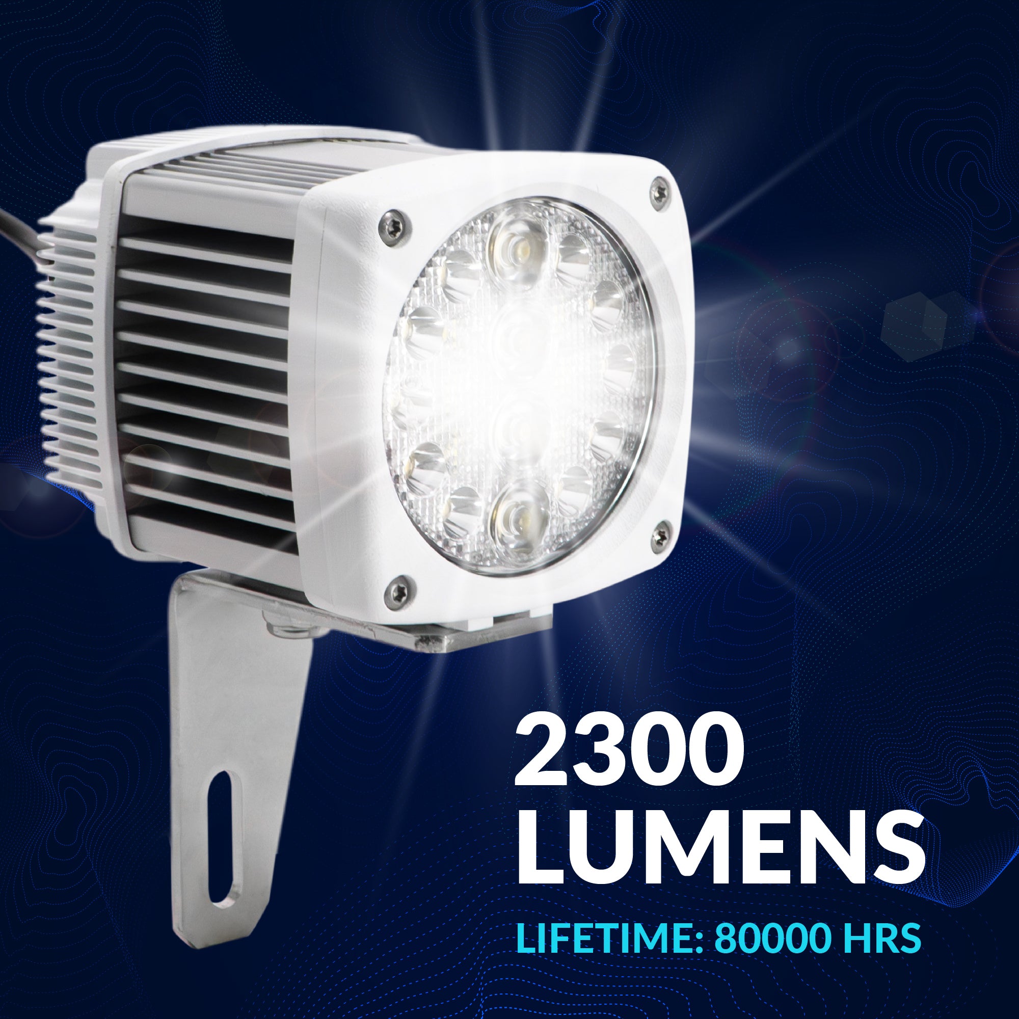 Spreader LED Flood Spotlight, 2300 Lumens, Cool White - FO3894