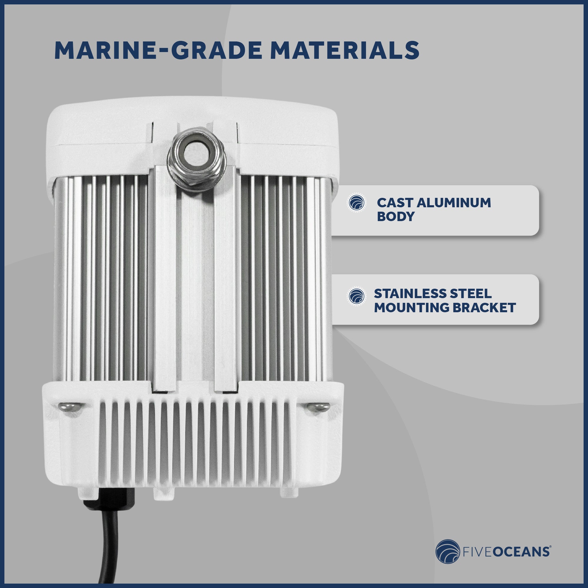 Spreader LED Flood Spotlight, 2300 Lumens, Cool White - FO3894 - Five Oceans