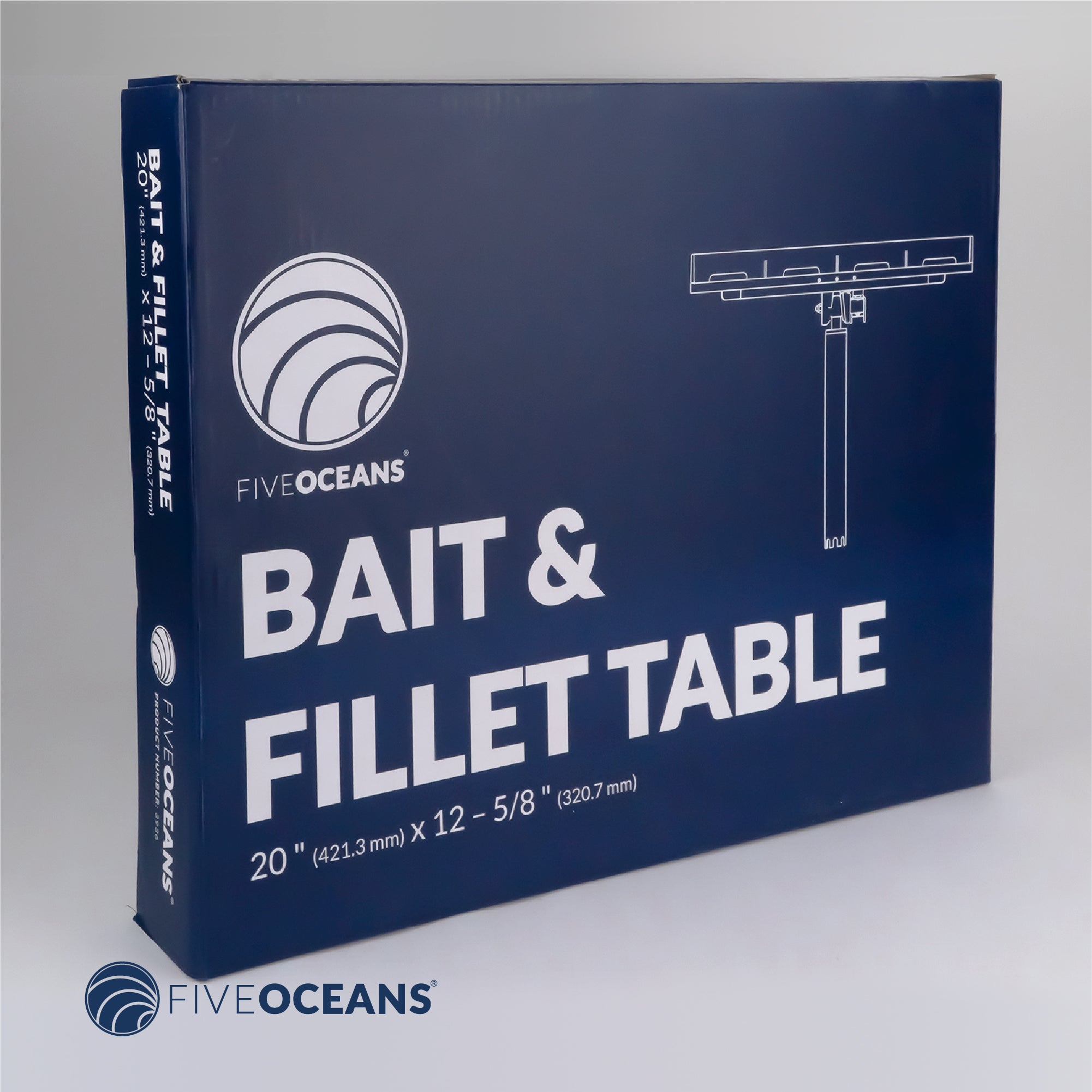 Premium Boat Cutting Board, Fillet Table, 6-Pack - FO3936-M6 - Five Oceans