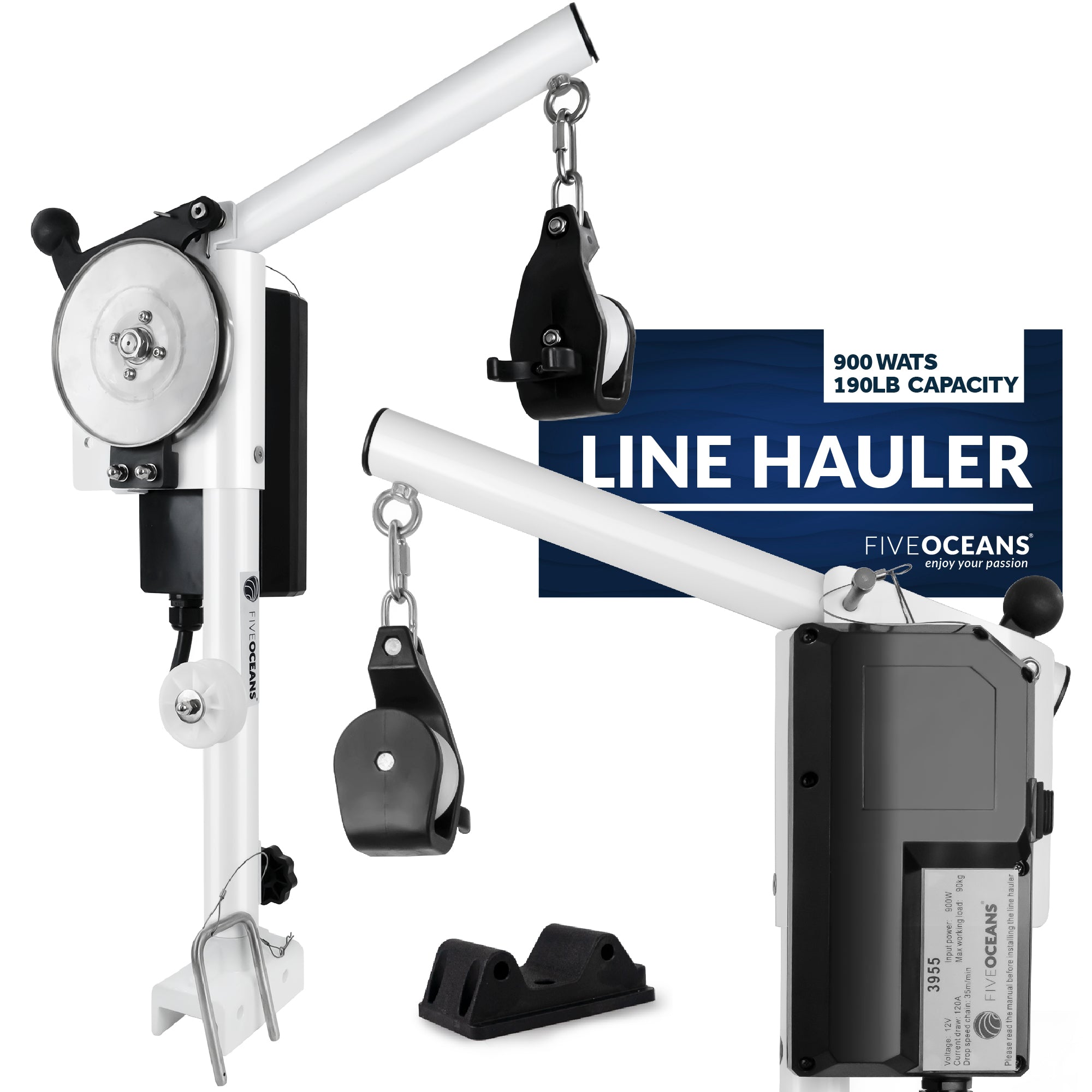 Line Hauler Pot Puller, 900 Watts - FO3955
