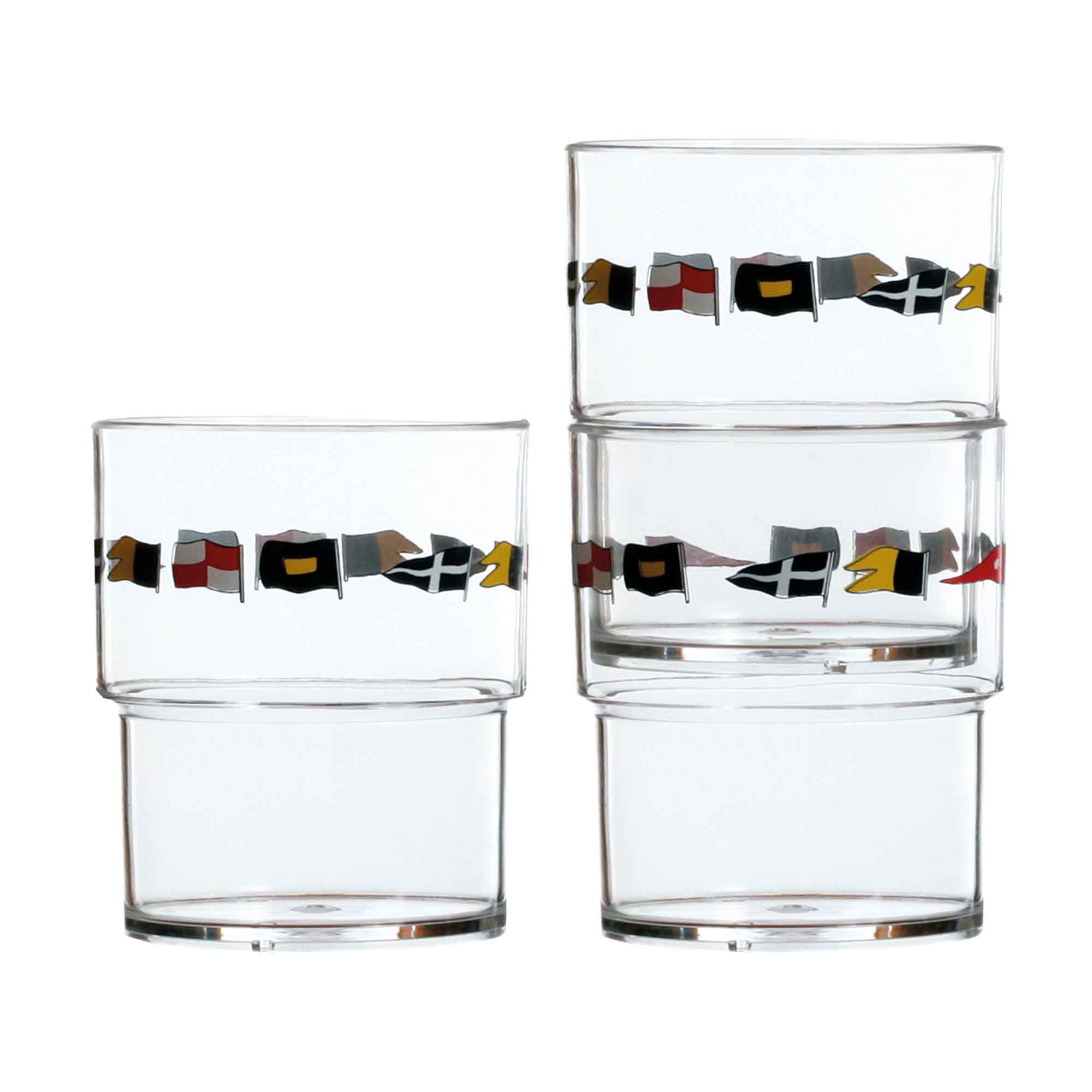 Regata Stackable Glasses (Set of 12) - FO4040