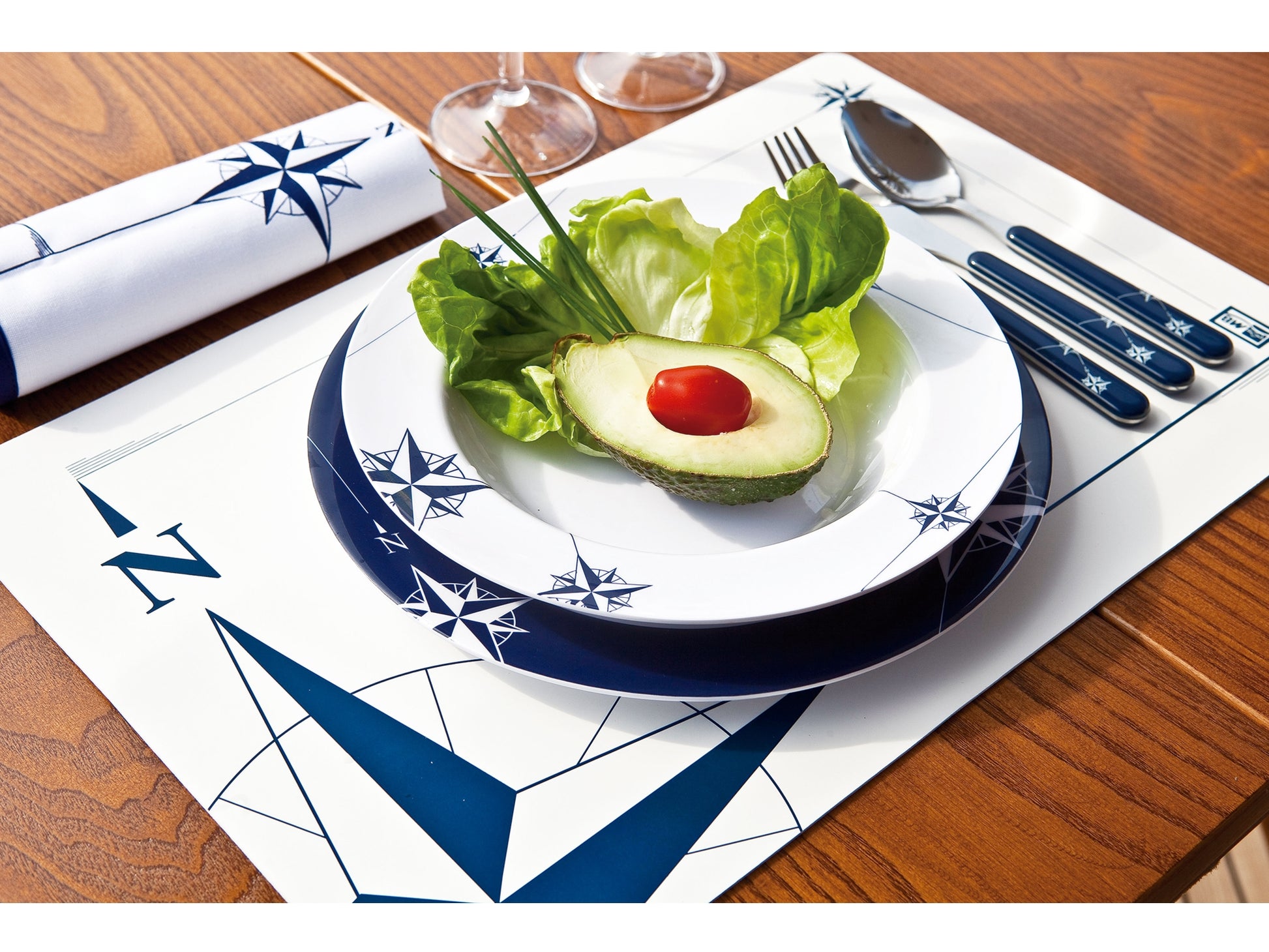 Northwind Deep Plate (Set of 6) - FO4049 - Five Oceans