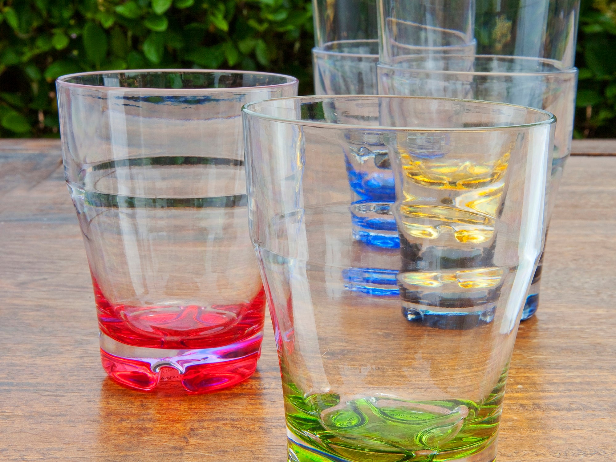 Party Stacking Beverage Colors Base (Set of 6) - FO4079 - Five Oceans