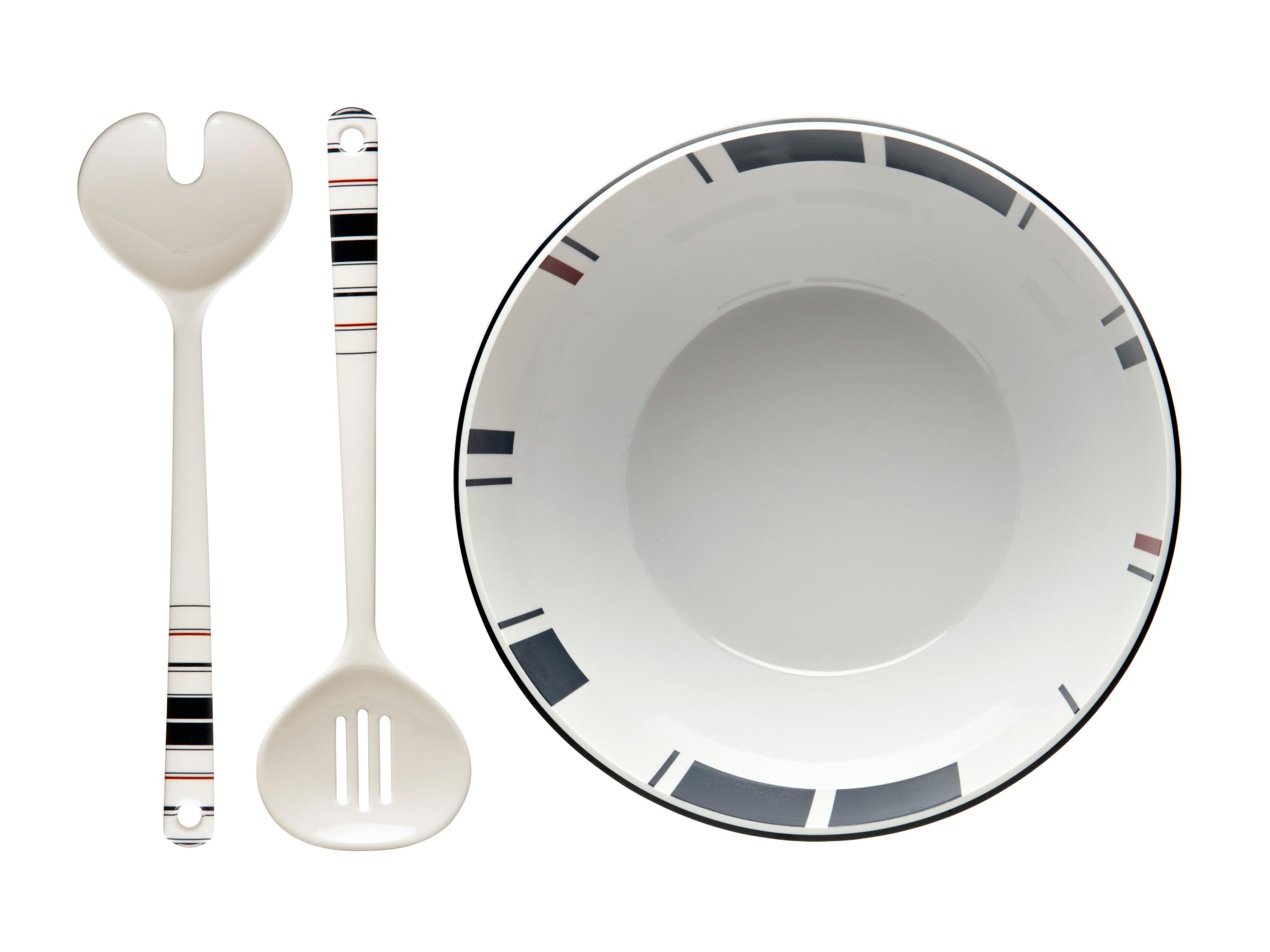 Monaco Salad Bowl + Serve Cutlery - FO4090 - Five Oceans