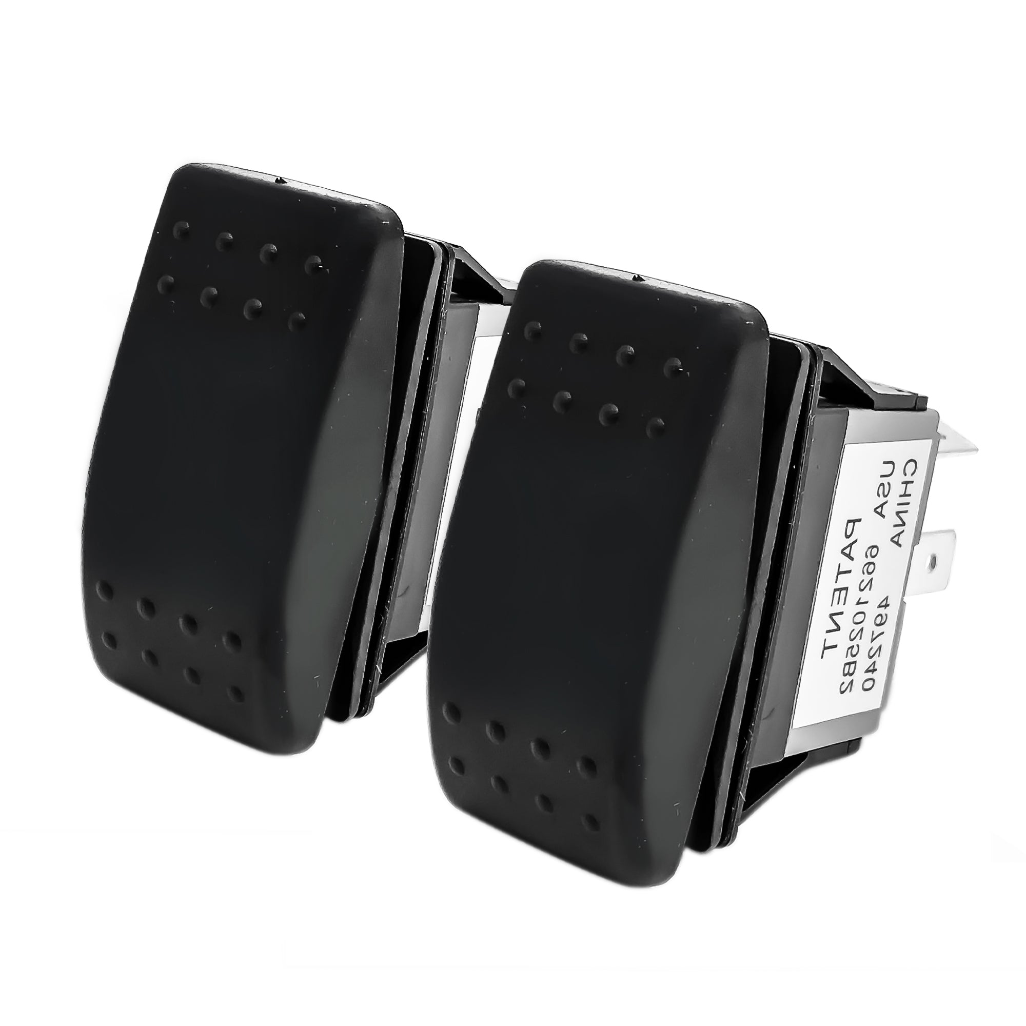 On-Off-On Rocker Switch 6 Pins, 2-pack - FO4154-M2