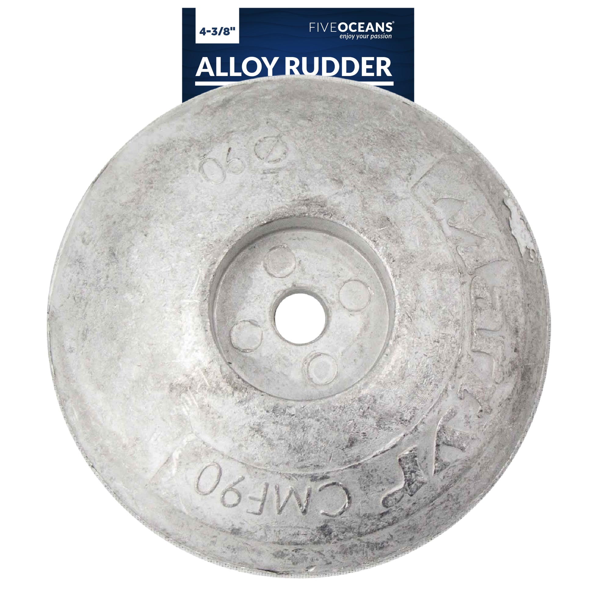 Alloy Rudder/Trim Tab Disc Anode, Zinc  3-1/2" - FO4175 - Five Oceans