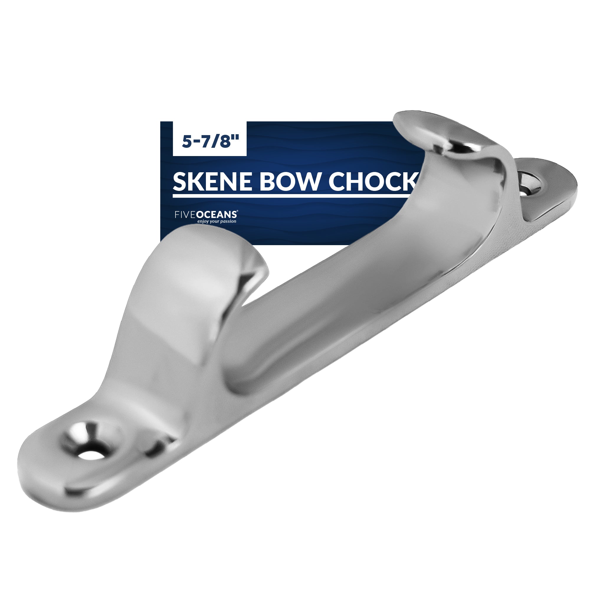 Skene Bow Chock, Stainless Steel, 5-29/32" - FO4178