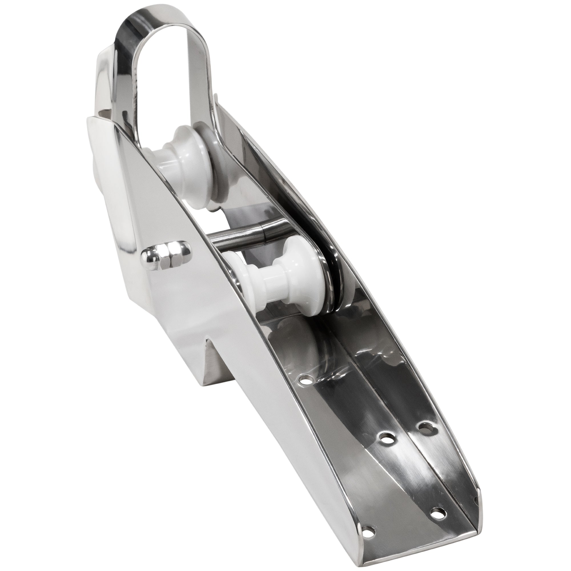 Pivoting Self-launching Anchor Bow Roller, Length 16-1/4", Stainless Steel - FO4184