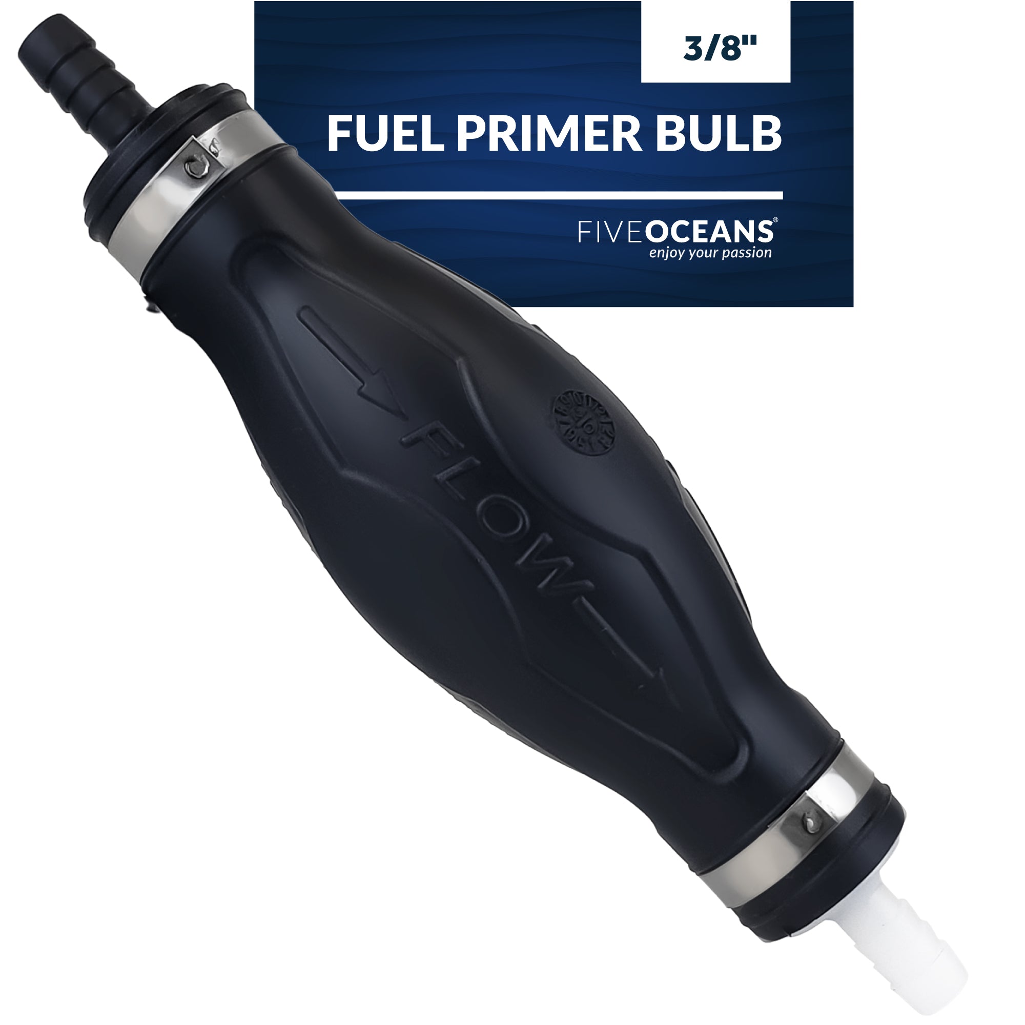 3/8-Inch Fuel Primer Bulb, Large EPA/CARB Approved - FO4279