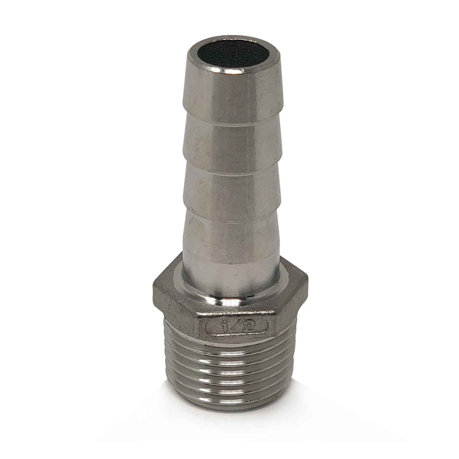 Hose Barb Fitting Connector Adapter 1/2" NPT Male x 5/8" Hose ID - FO4311 - Five Oceans