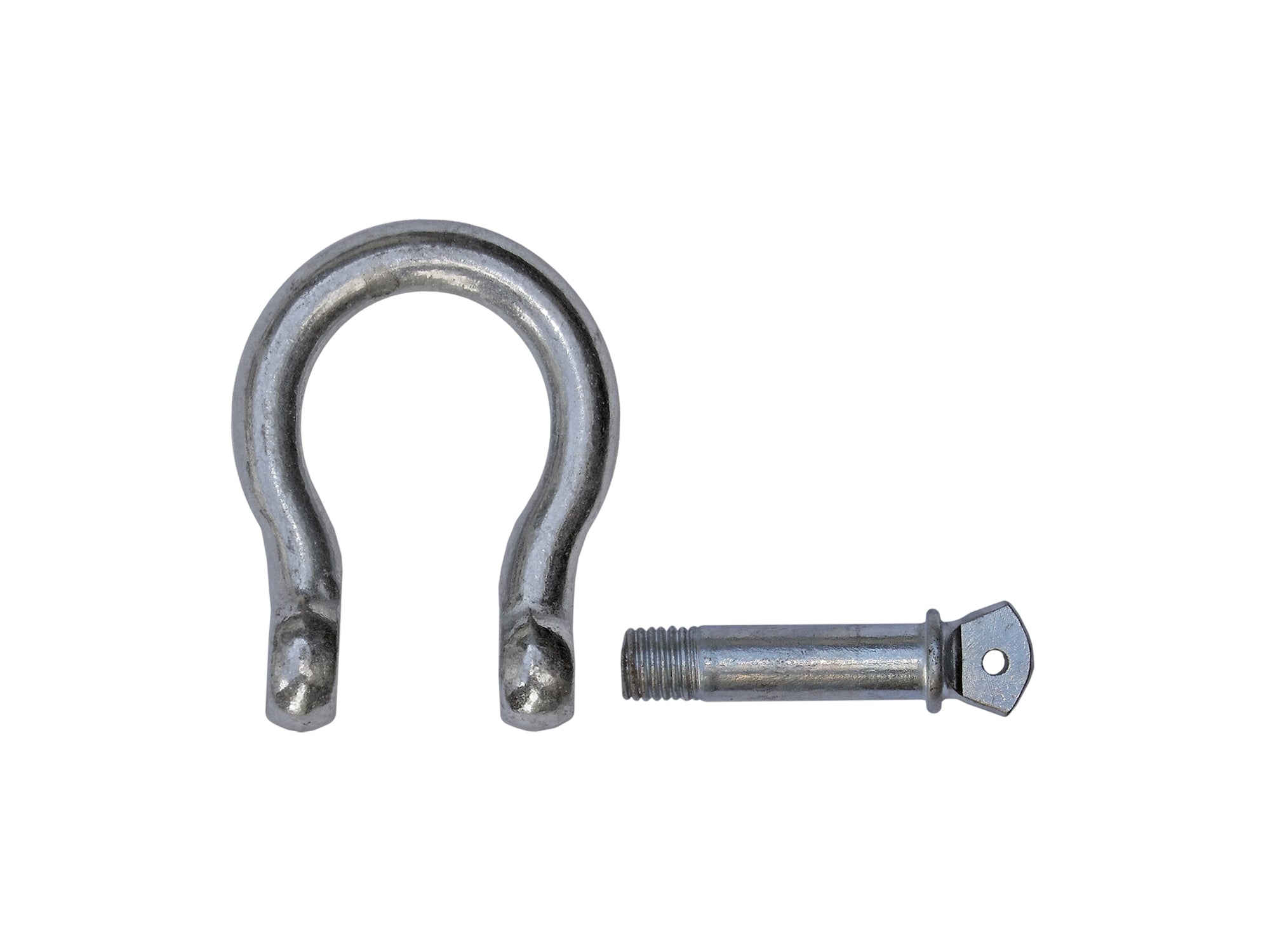 Pin Bow Shackles, 1/4" Galvanized - FO432