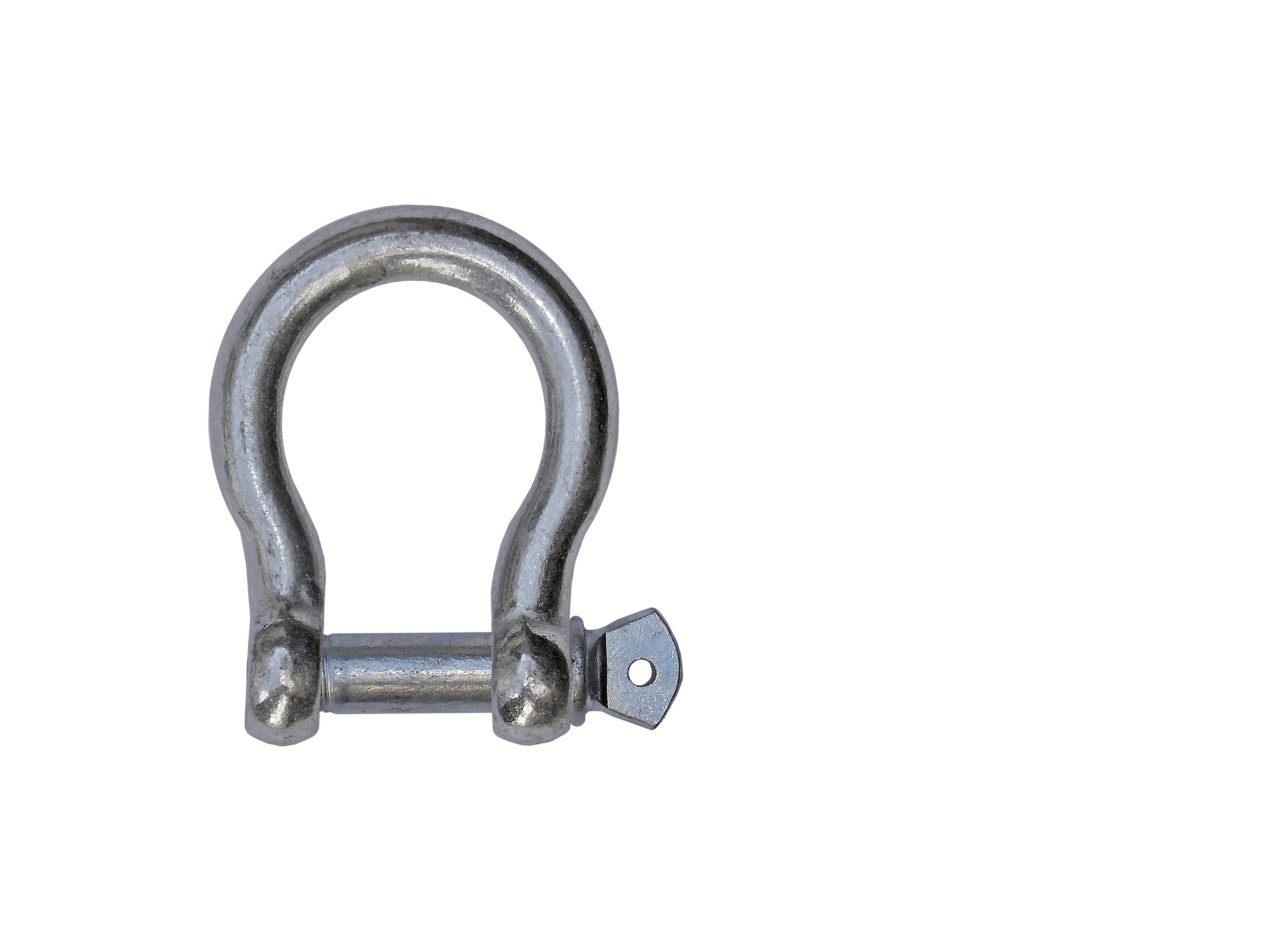 5/16" (8mm) Screw Pin Anchor Bow Shackle, Galvanized Steel - FO433 - Five Oceans