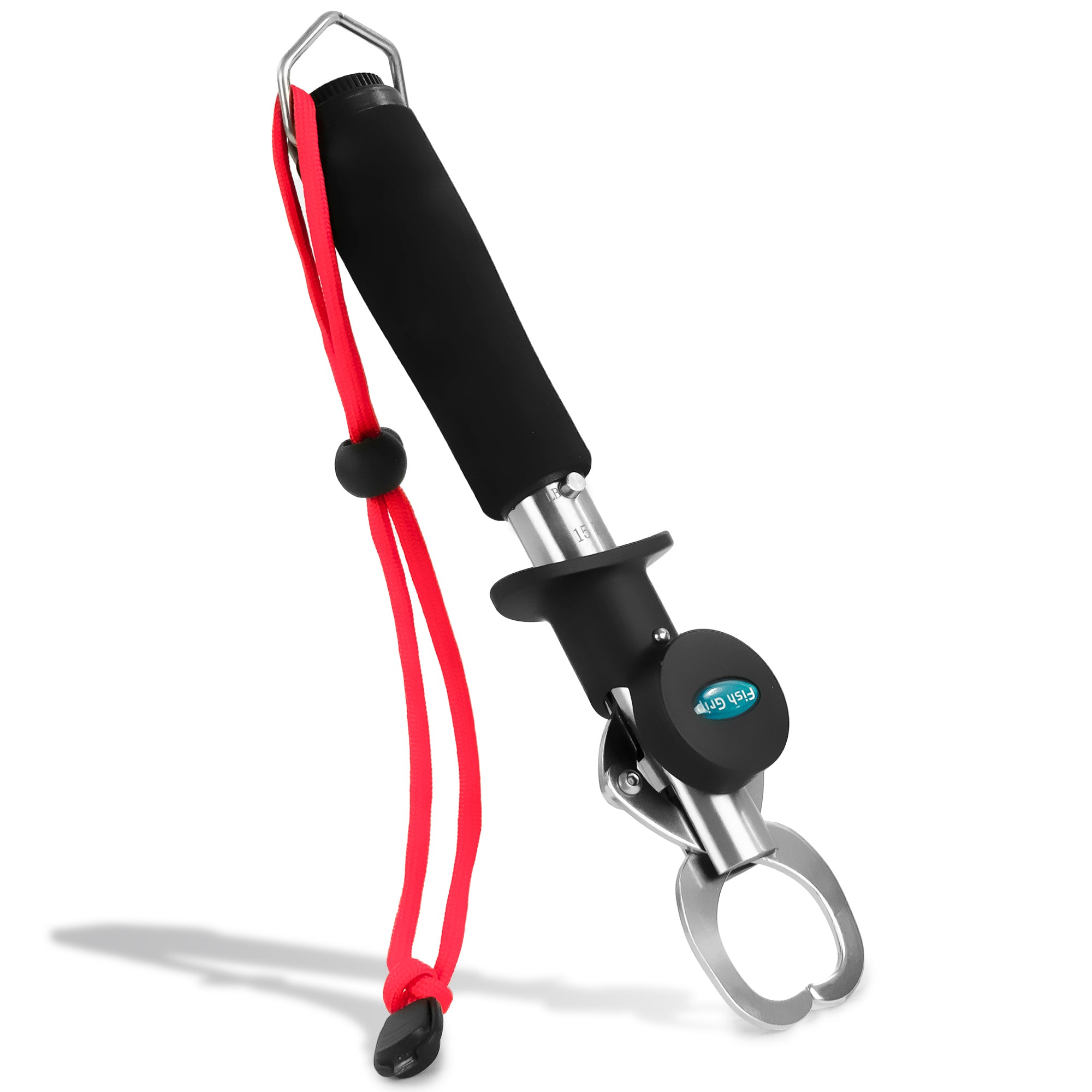 Stainless Steel Fish Lip Gripper with Scale and Eva Control Handle - FO4462