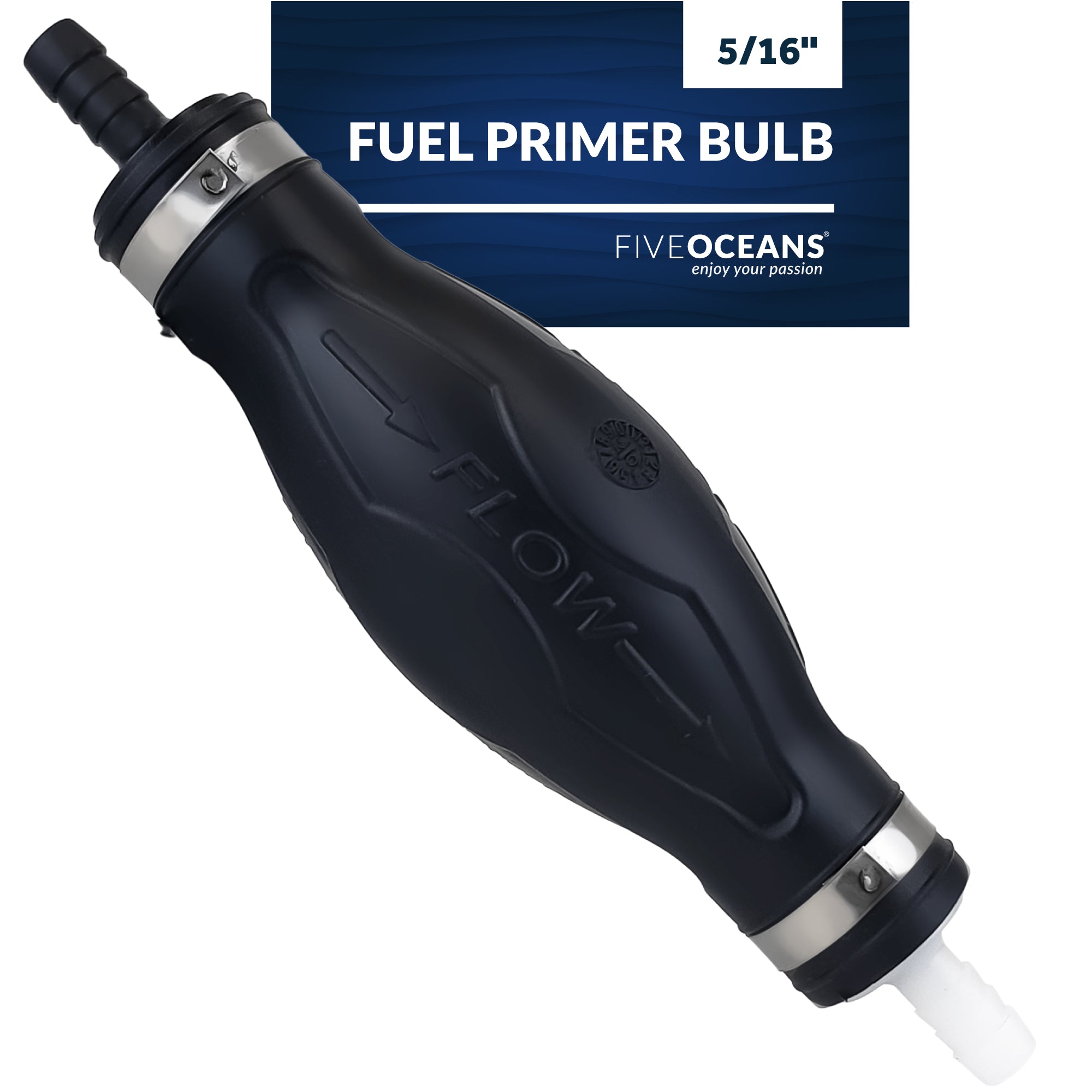 Fuel Primer Bulb, 5/16", Large EPA/CARB Approved, - FO4516