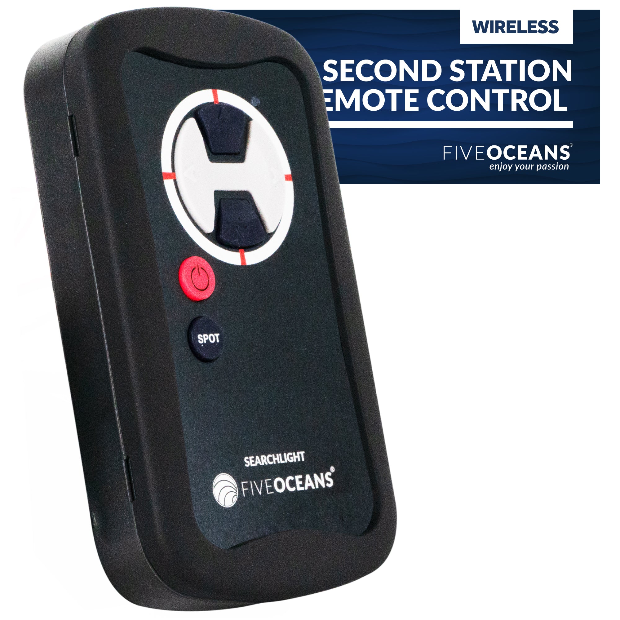 Second Station Wireless Remote Control 12V,  Compatible with Searchlight (FO4519) - FO4520 - Five Oceans