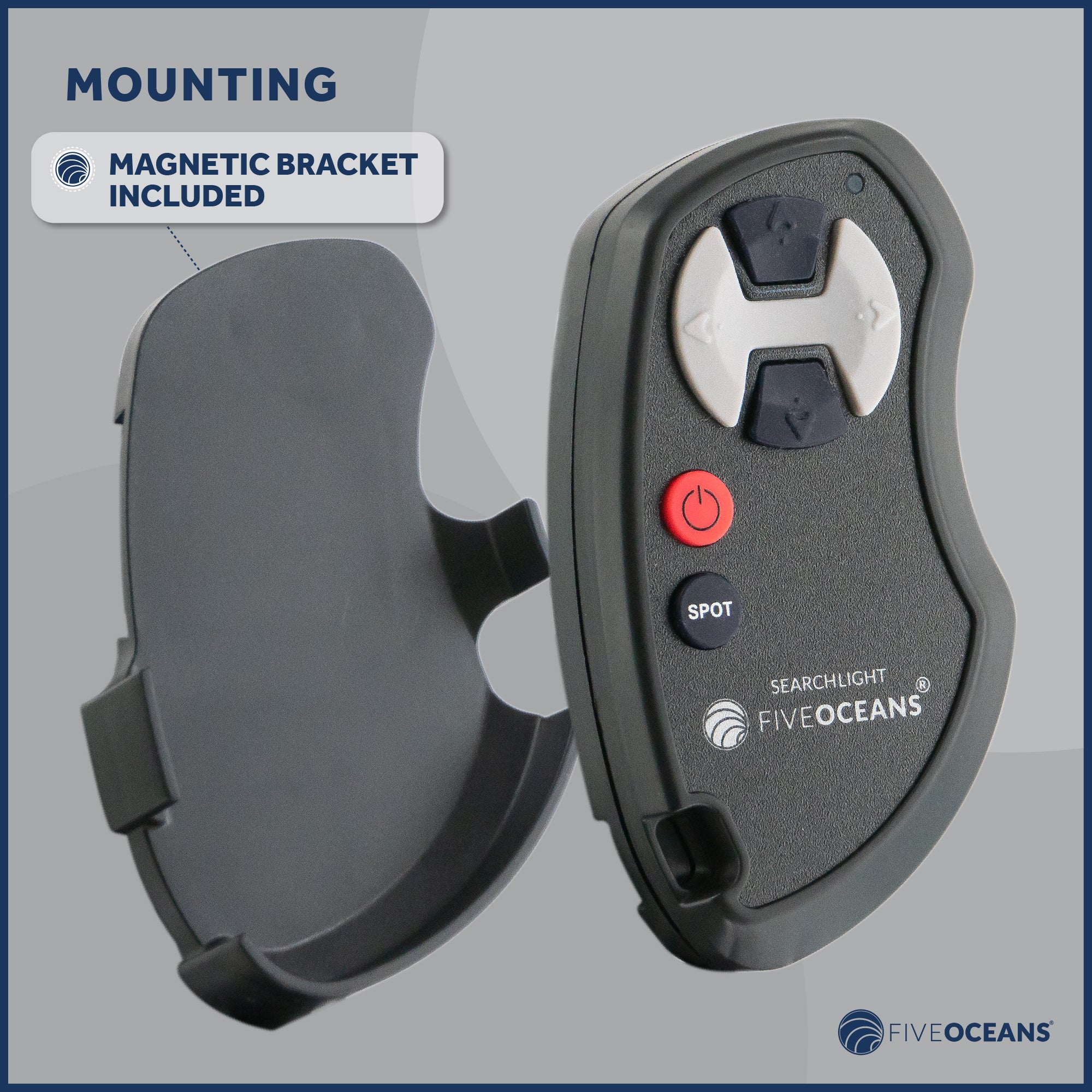 Wireless Hand Held Bridge Remote for Spotlight FO-4519 - FO4536 - Five Oceans