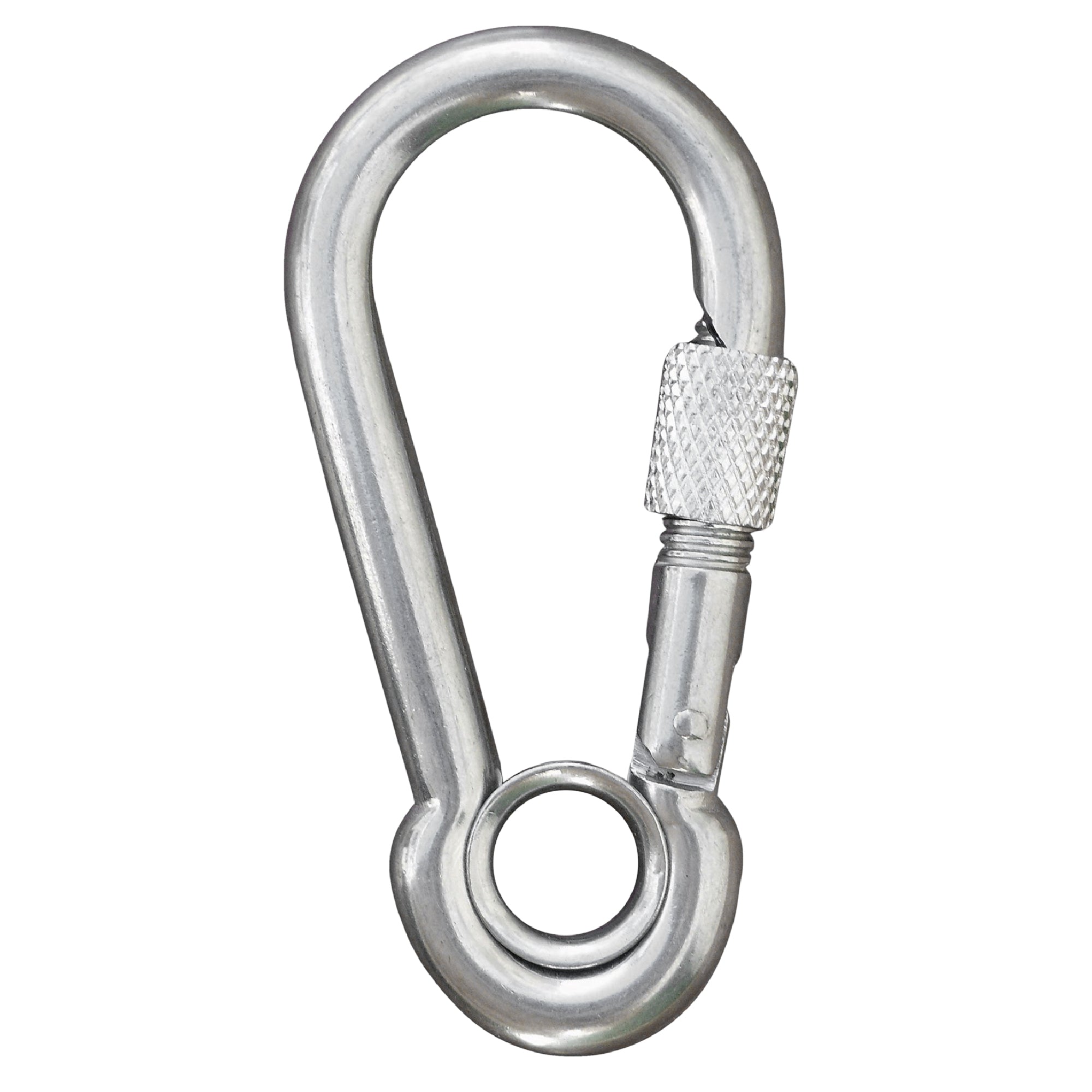 Snap Hook with Thimble Eye & Barrel Lock, 3-1/8" - FO455