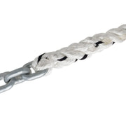 3 Strand Nylon Rope to Chain handcrafted Splice -FO4564 - Five Oceans