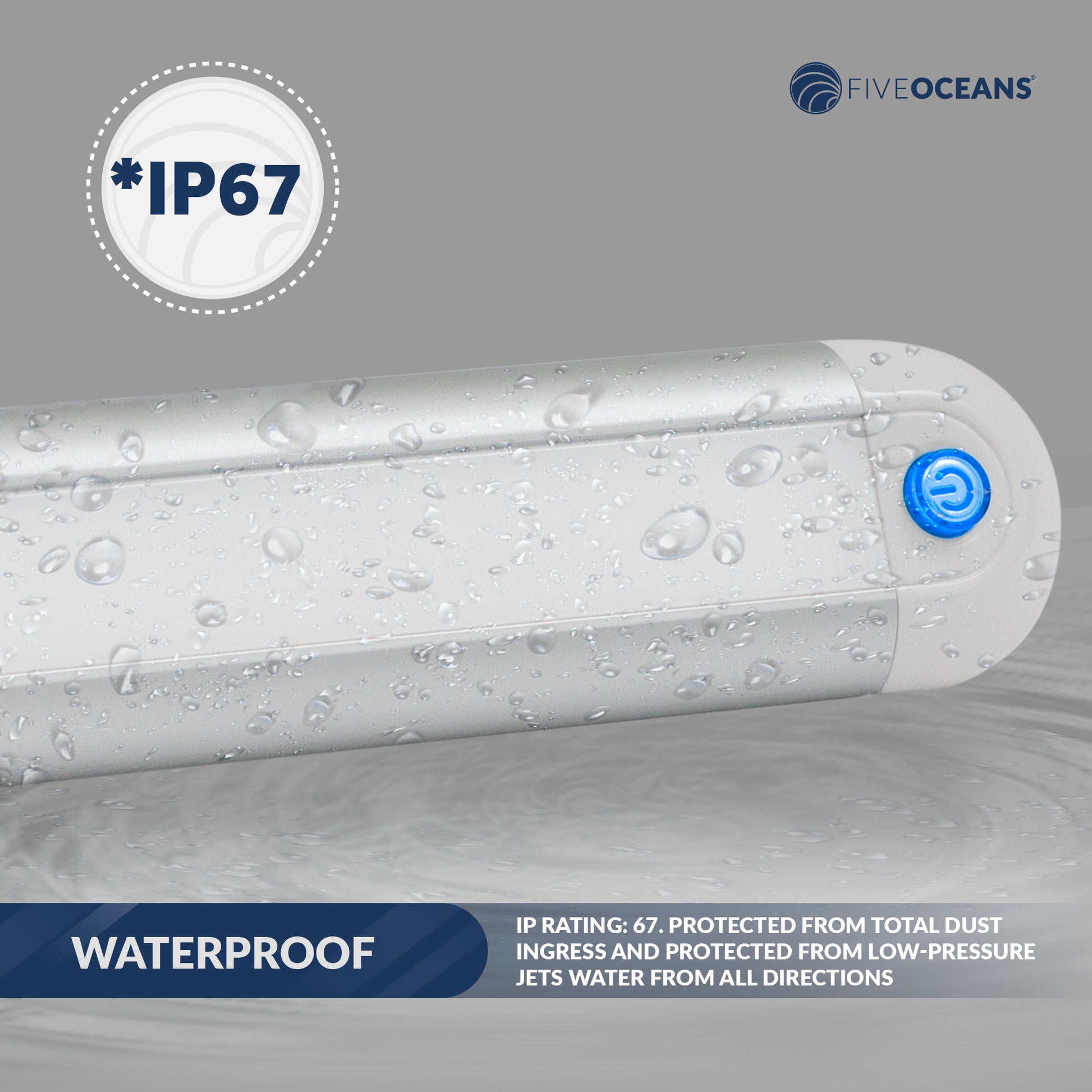 LED Interior Light Bar, 10-30V - FO4594 - Five Oceans