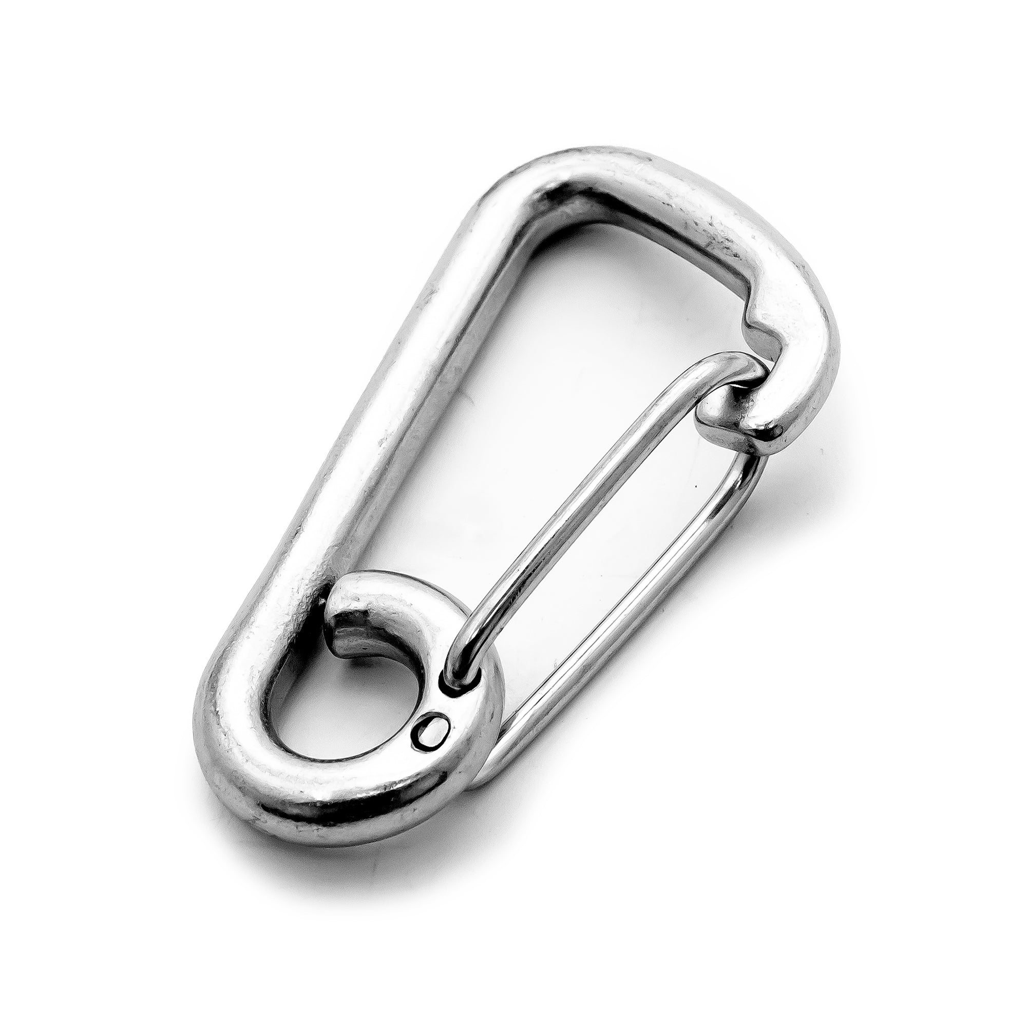 Asymmetric Snap Hook, Stainless Steel, 3-1/8" 4-Pack - FO465-M4