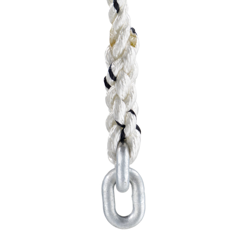 3-Strand Rope to Galnanized Steel Anchor Locker Links Chain Splice - FO4692 - Five Oceans