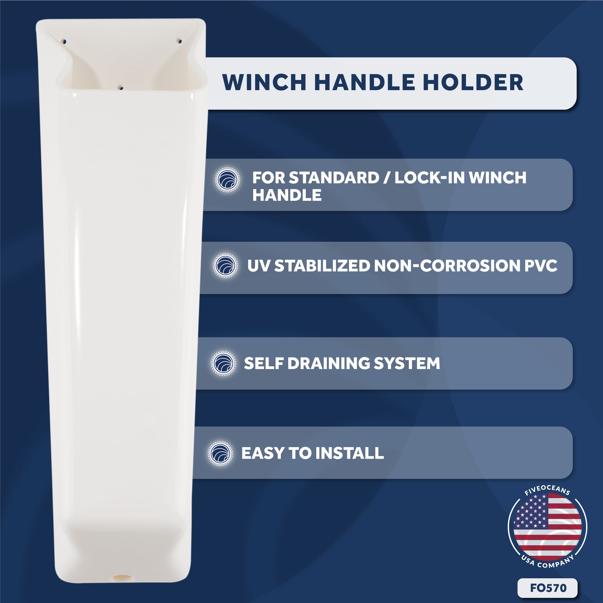 Winch Handle Holder - FO570
