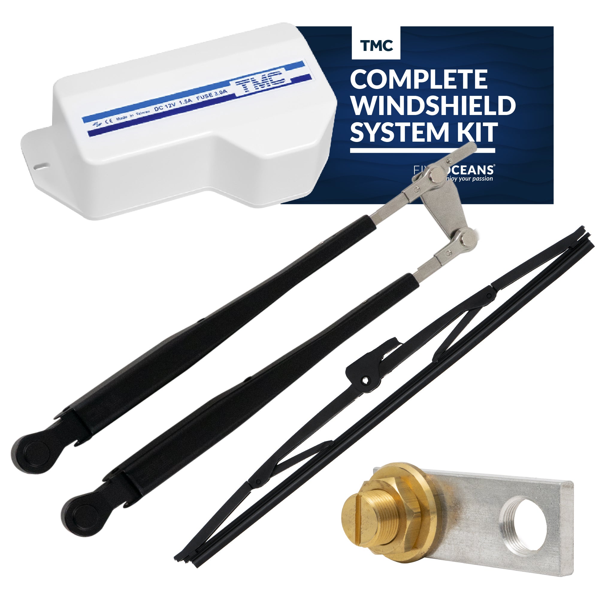 TMC Complete Windshield System Kit  - FO746-C5